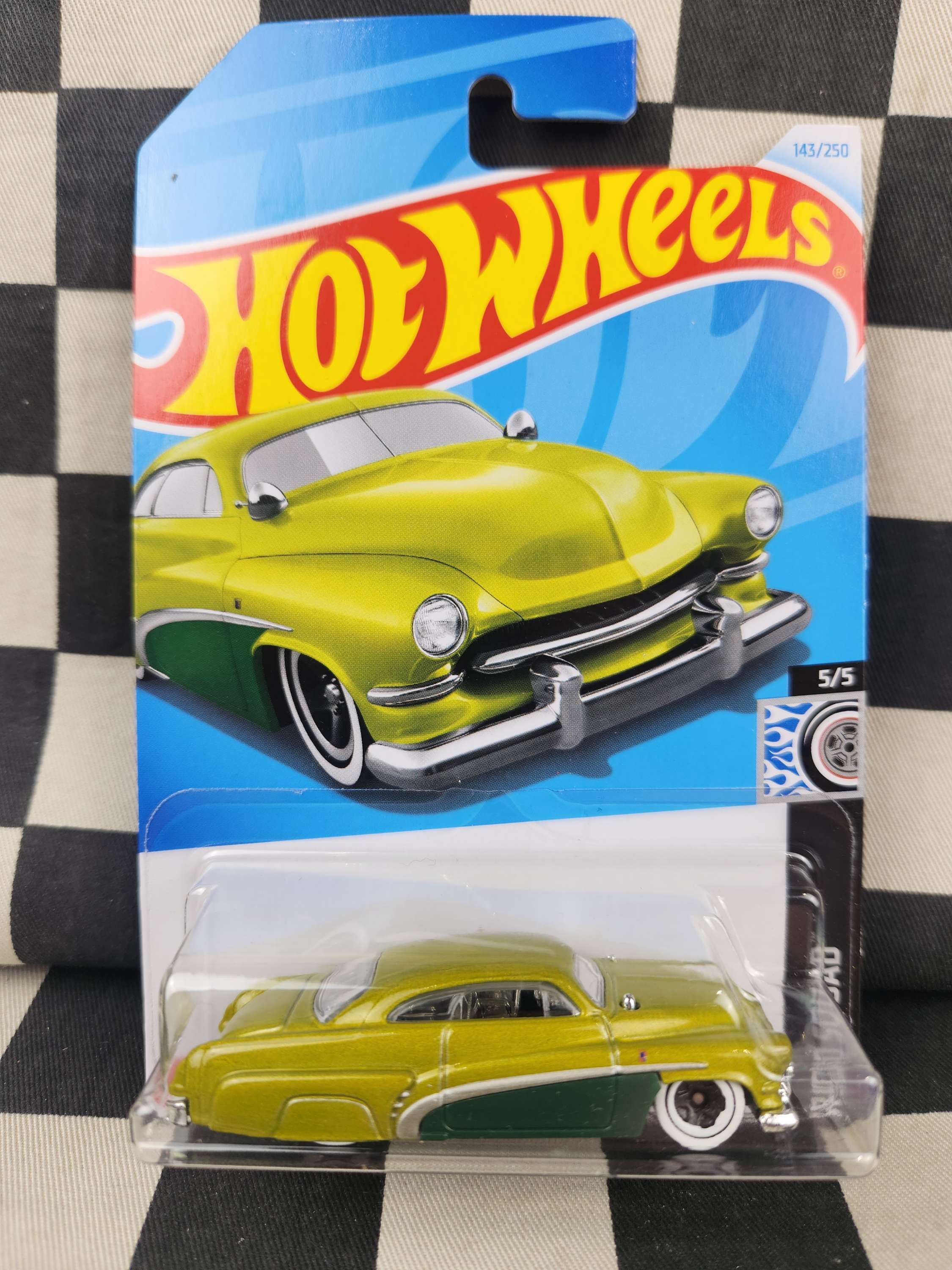 Hot Wheels 2024 Rod Squad Hirohata Merc Barris Lead Sled Kustom Green