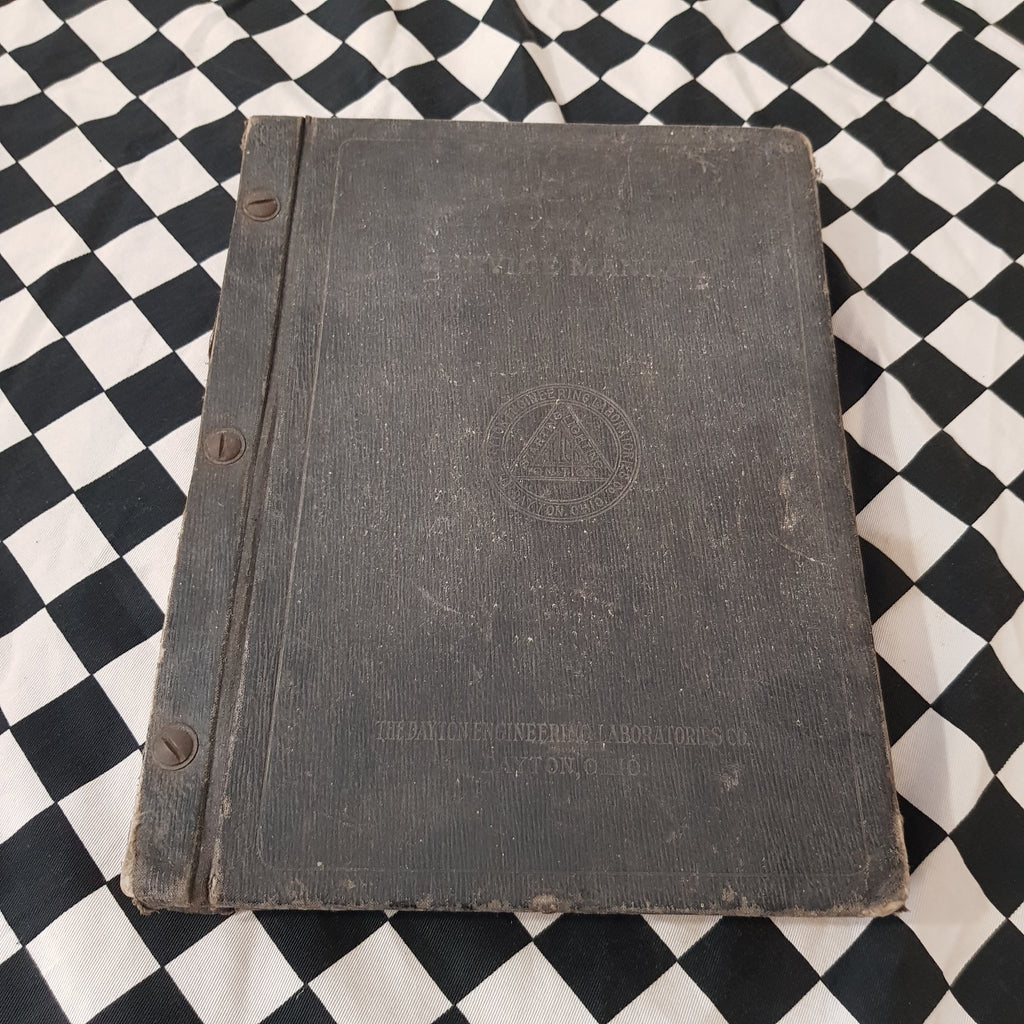 Rare! 1924 Delco Service Manual Vintage Veteran Cars