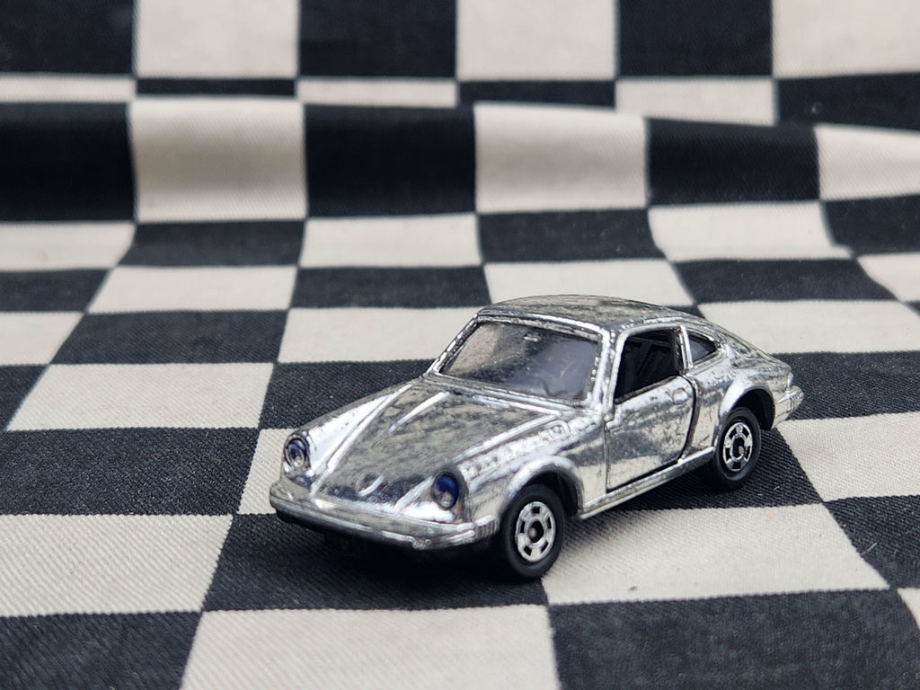 Vintage Loose Tomica Porsche 911 S Chrome VHTF