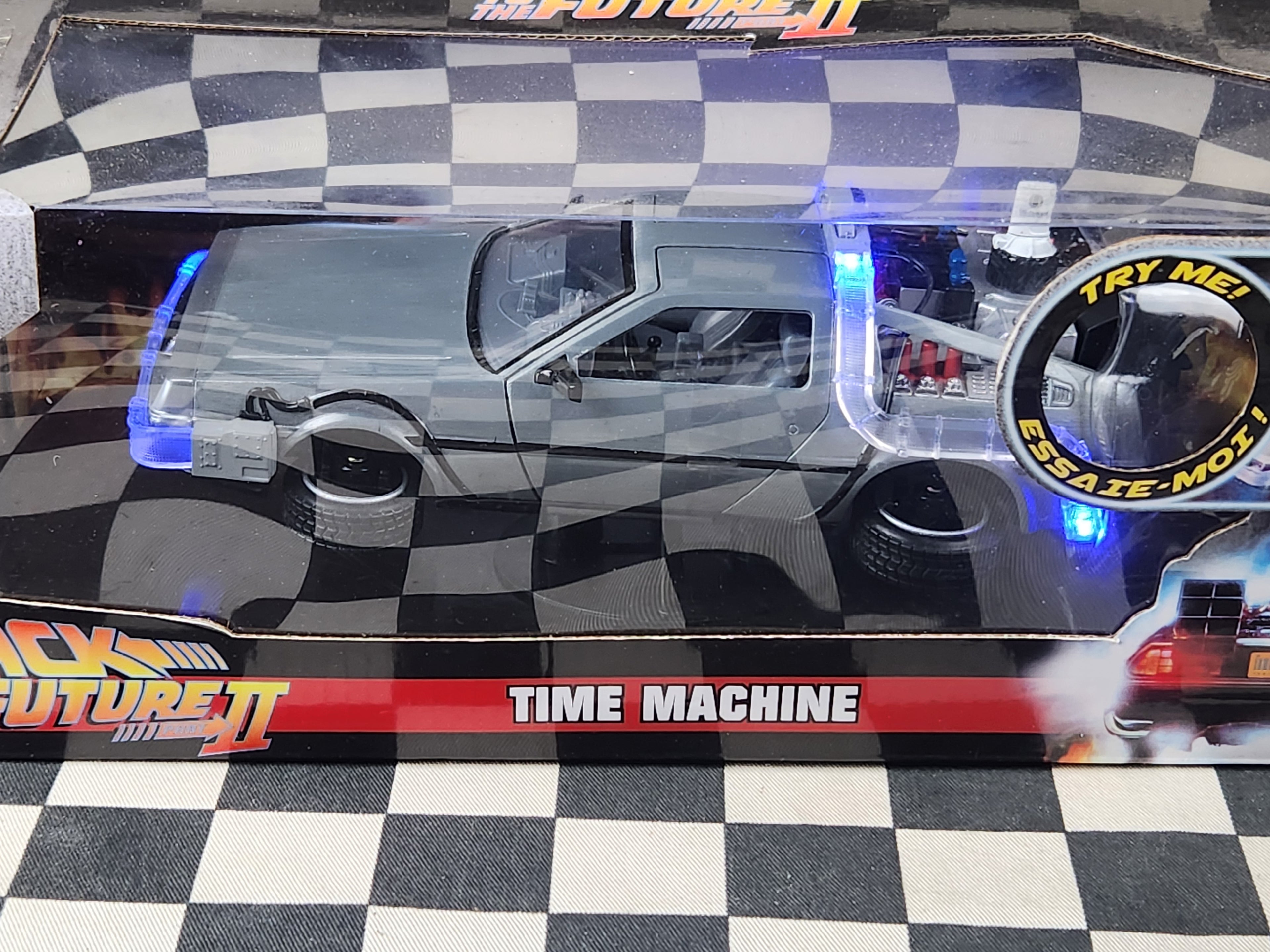 Jada 1:24 Back to the Future II Time Machine Hover Mode