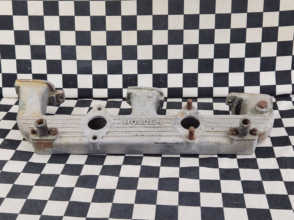 Genuine HD HR Holden X2 Twin Carby Manifold