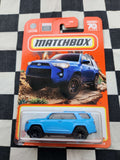 Matchbox 2023 Toyota 4Runner Blue