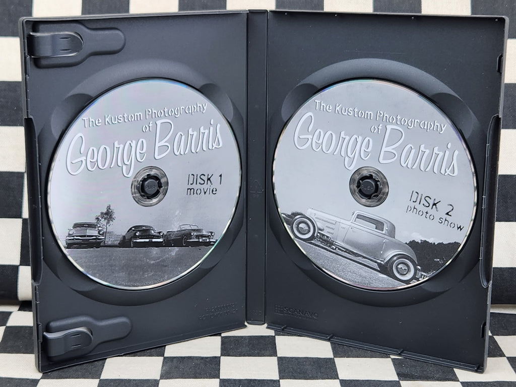 The Kustom Photography of George Barris 2 Disc Dvd Mad Fabricators