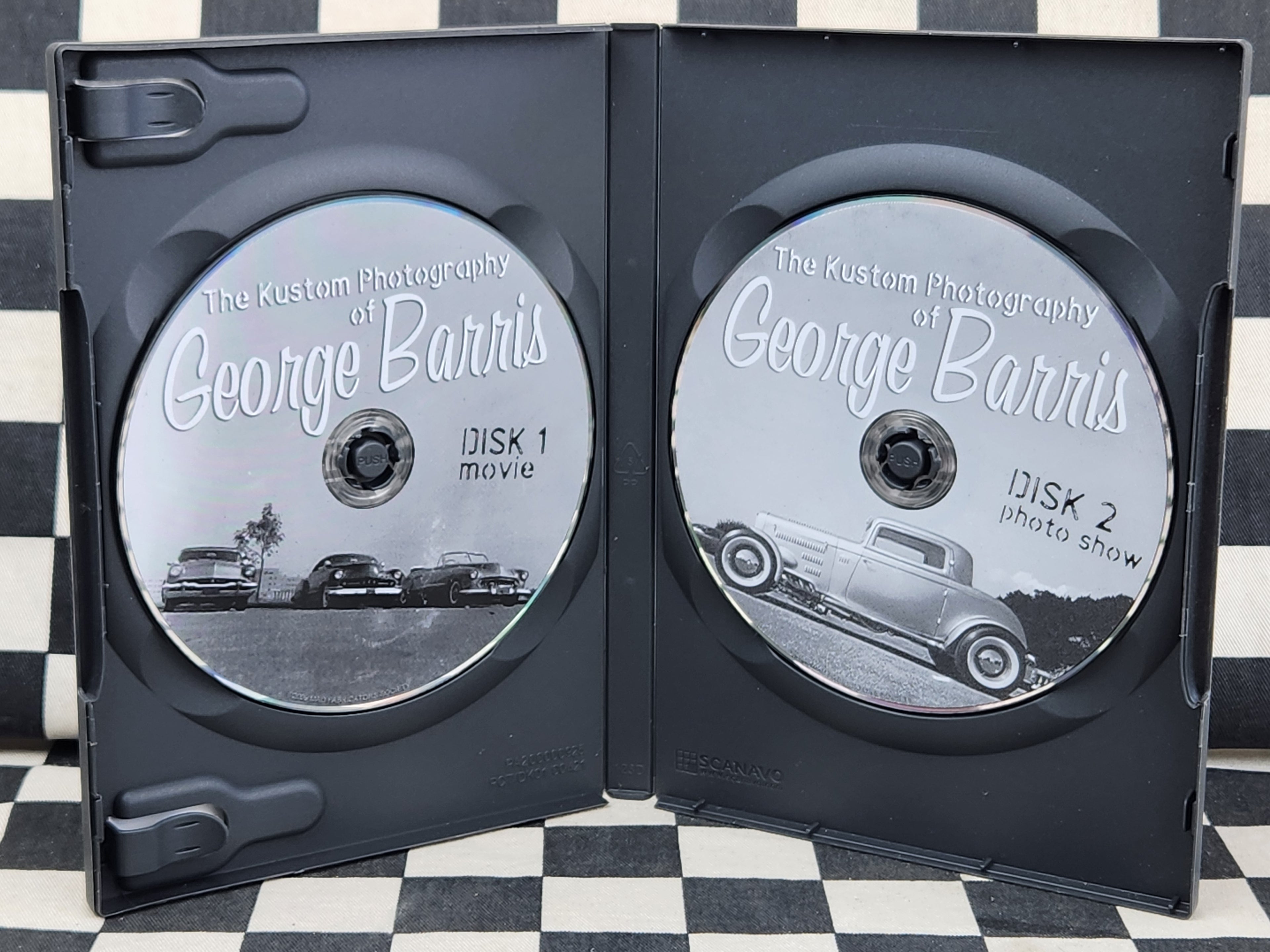 The Kustom Photography of George Barris 2 Disc Dvd Mad Fabricators