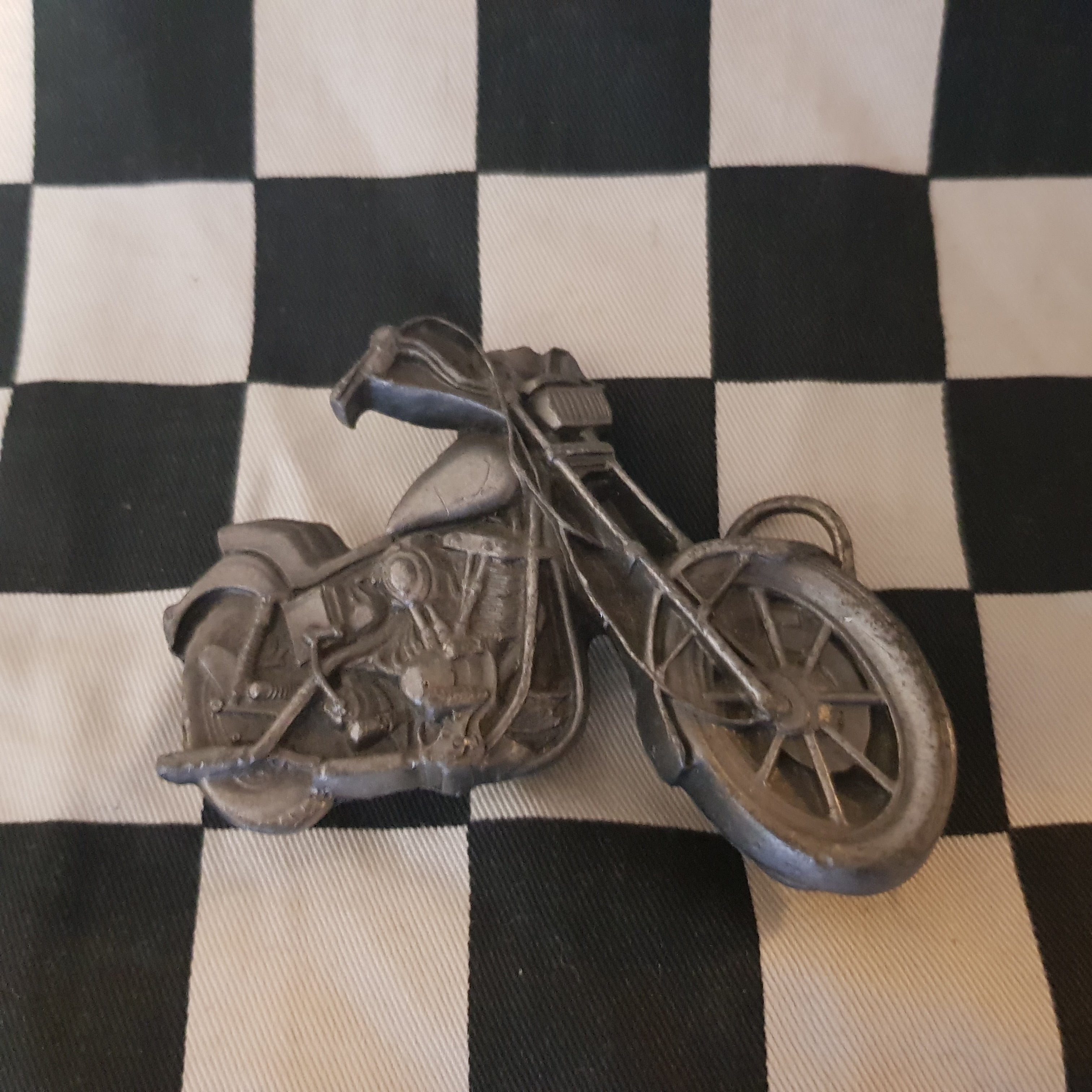 Motorcycle Belt Buckle Made in USA Harley Norton Indian Yamaha Suzuki