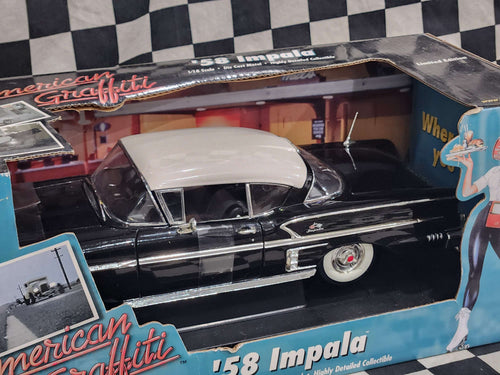 American Graffiti 1/18 58 Impala Black
