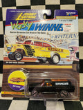 Johnny Lightning Wacky Winners Tom Daniel Bad News 59 60 Chevy Delivery Black