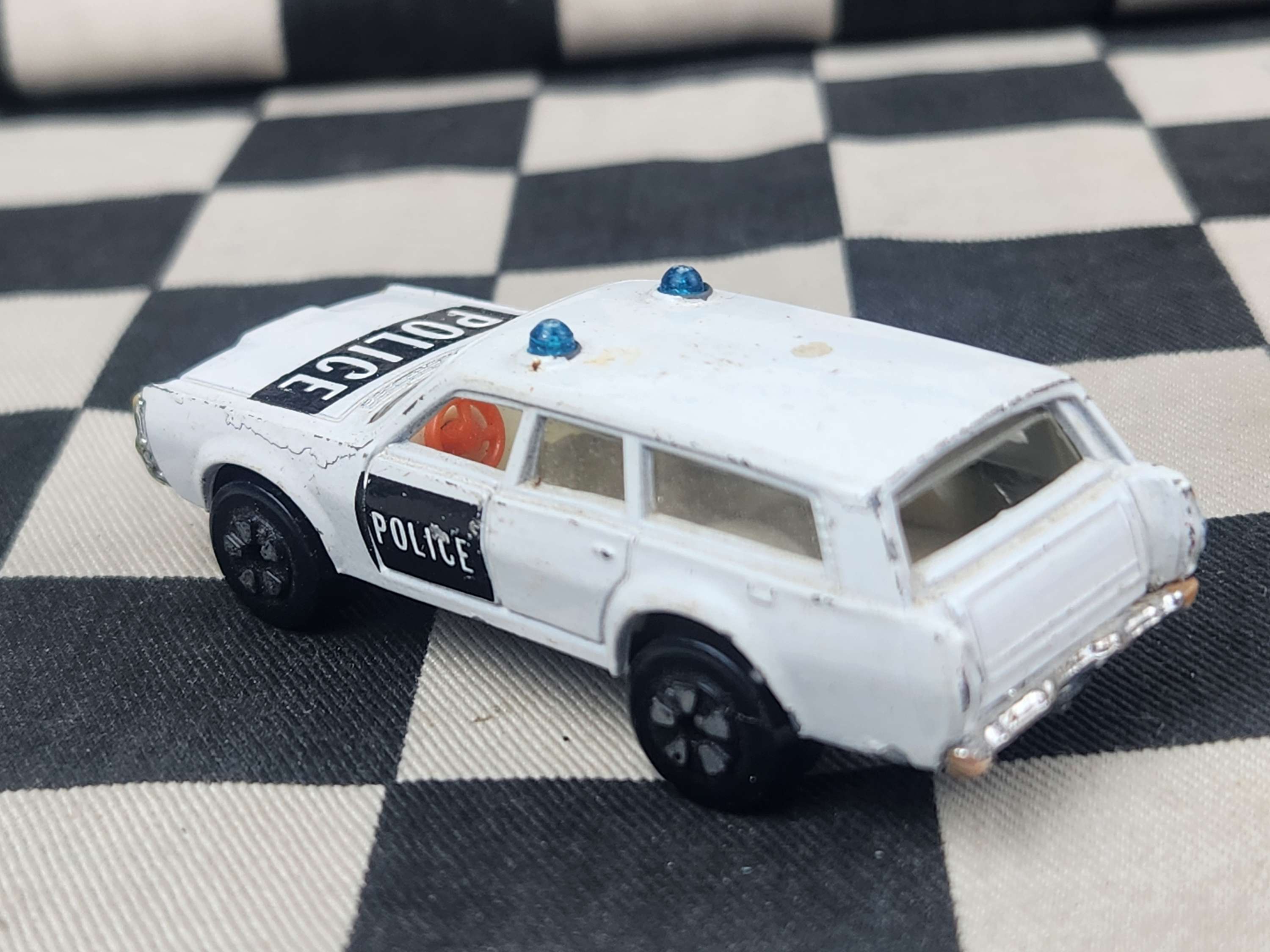 Vintage Loose Playart Murcury Police Wagon