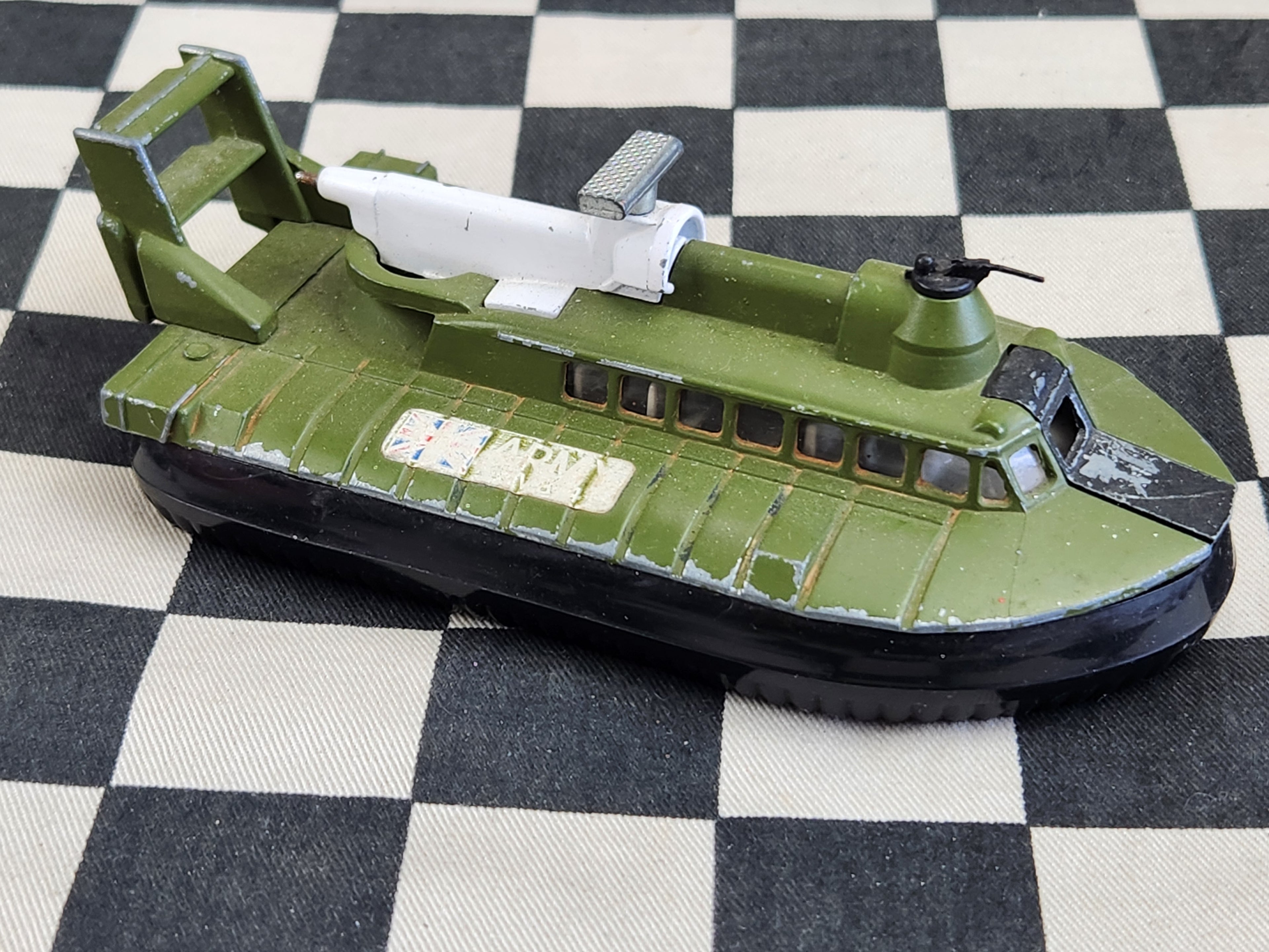 Vintage Loose Dinky Army Hovercraft