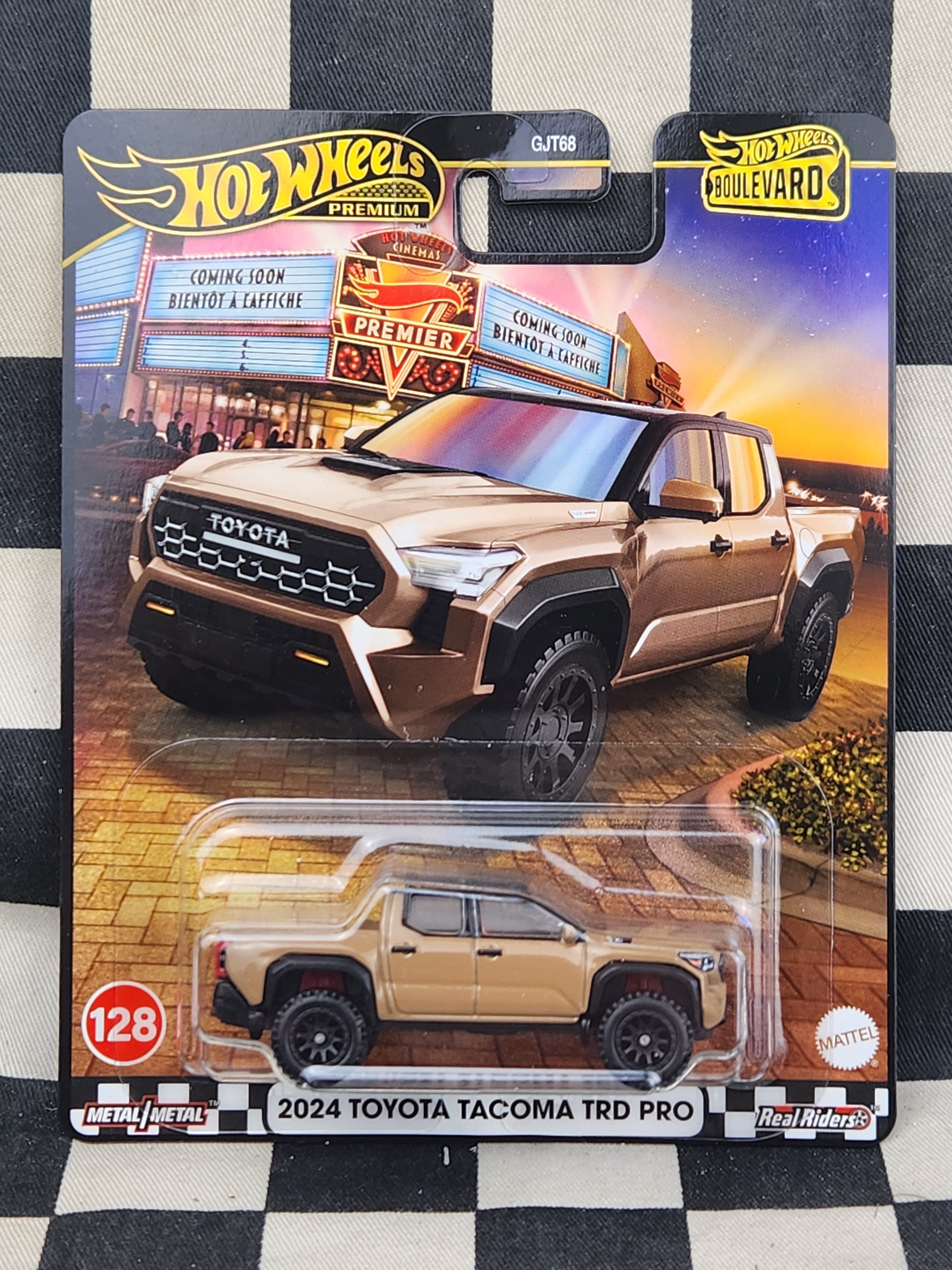 Hot Wheels Premium Boulevard #128 2024 Toyota Tacoma TRD Pro