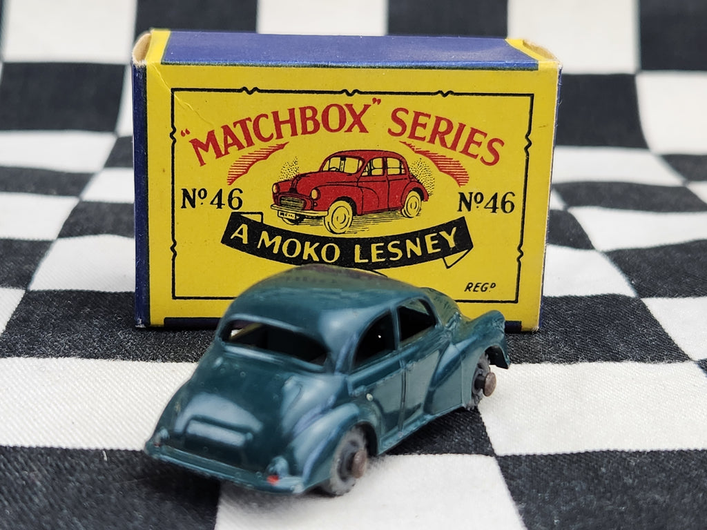 Matchbox Lesney Moko No46 Morris Minor in Original Box
