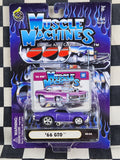 Muscle Machines 66 Pontiac GTO Purple