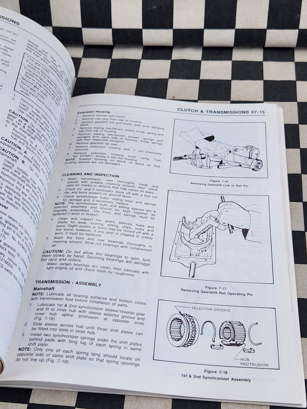 Genuine Holden VH Commodore Workshop Manual Supplement