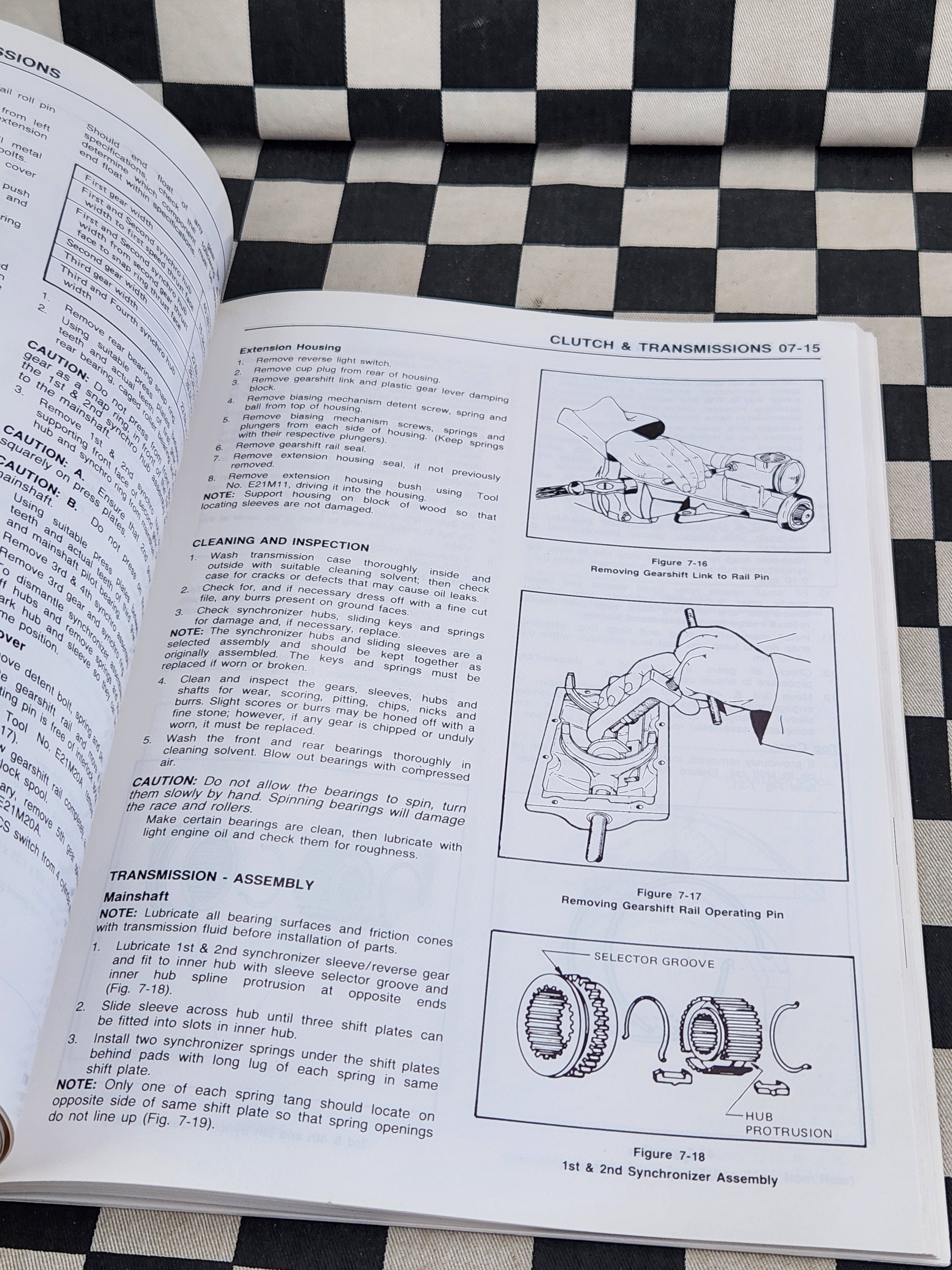 Genuine Holden VH Commodore Workshop Manual Supplement