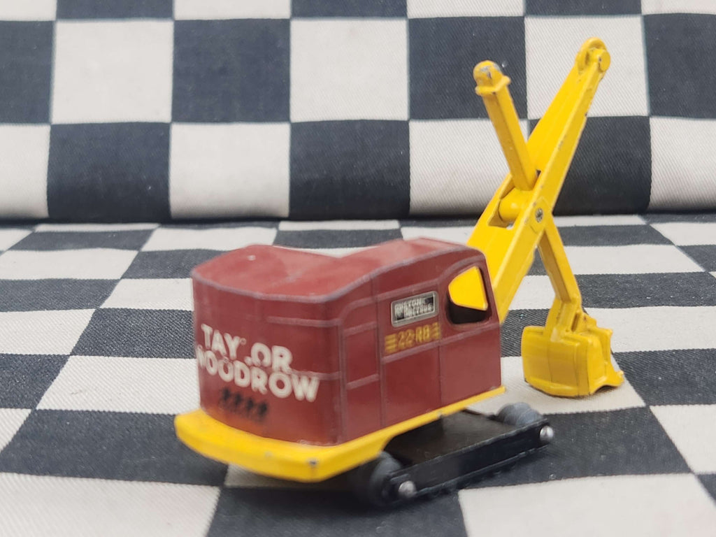 Vintage Loose Matchbox Lesney Major Pack Ruston Bucyrus Excavator