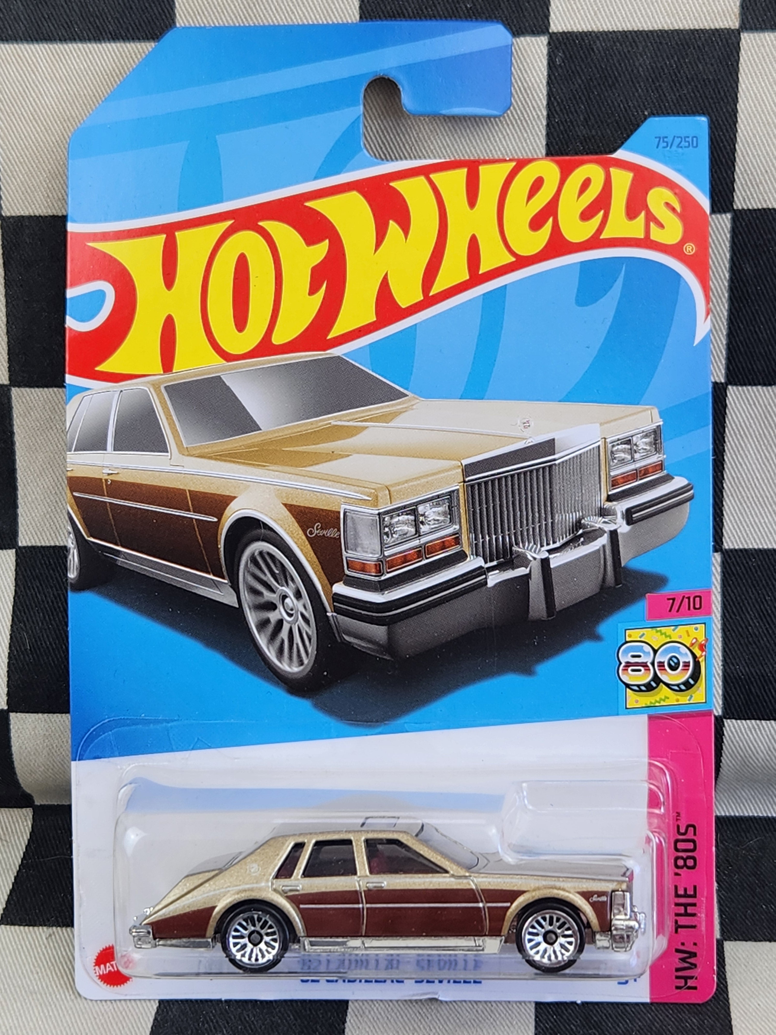 Hot Wheels 2023 The 80s 82 Cadillac Seville Gold
