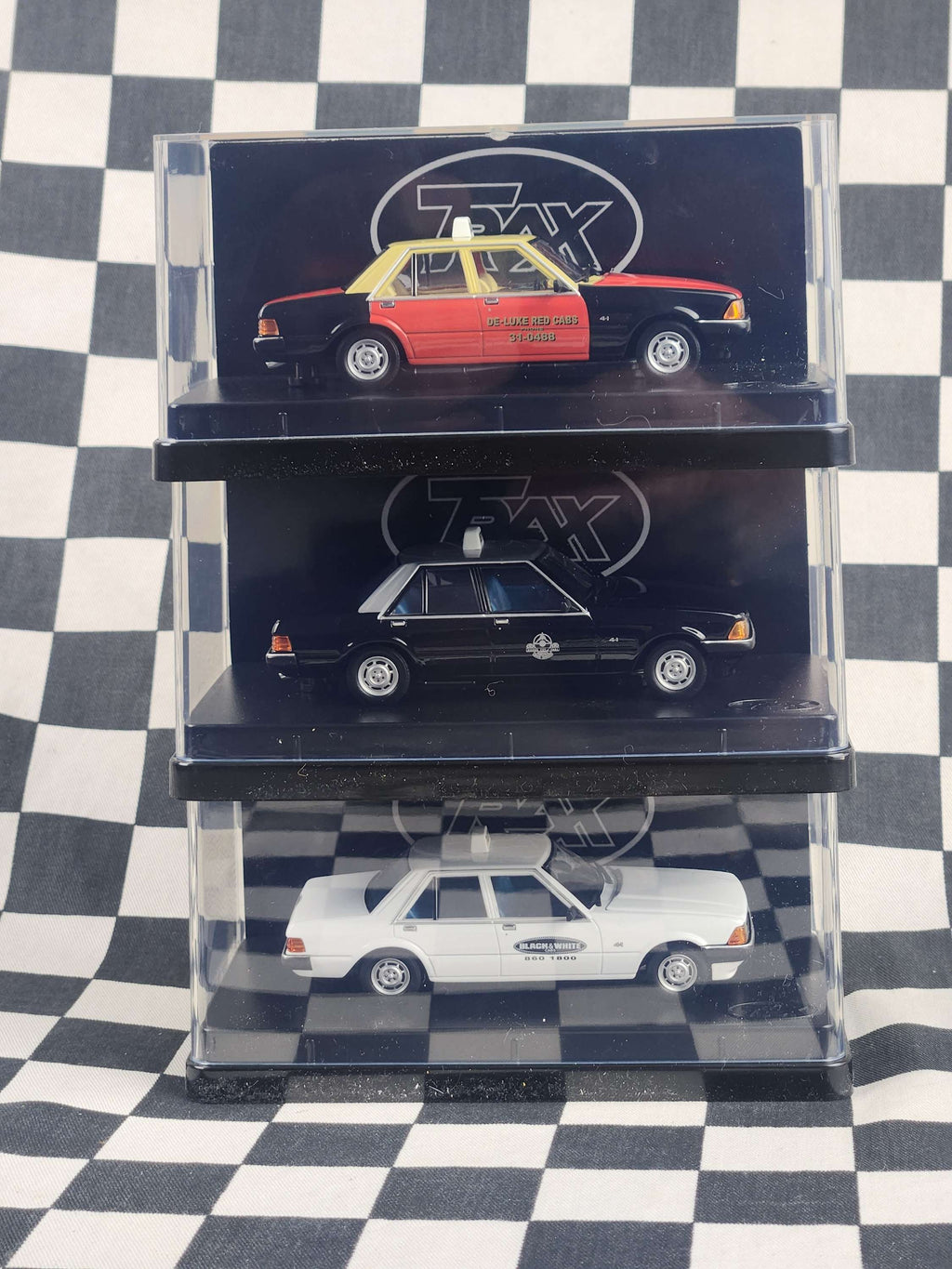 Trax 1/43 Ford XD Falcon Taxi Your Choice of 3