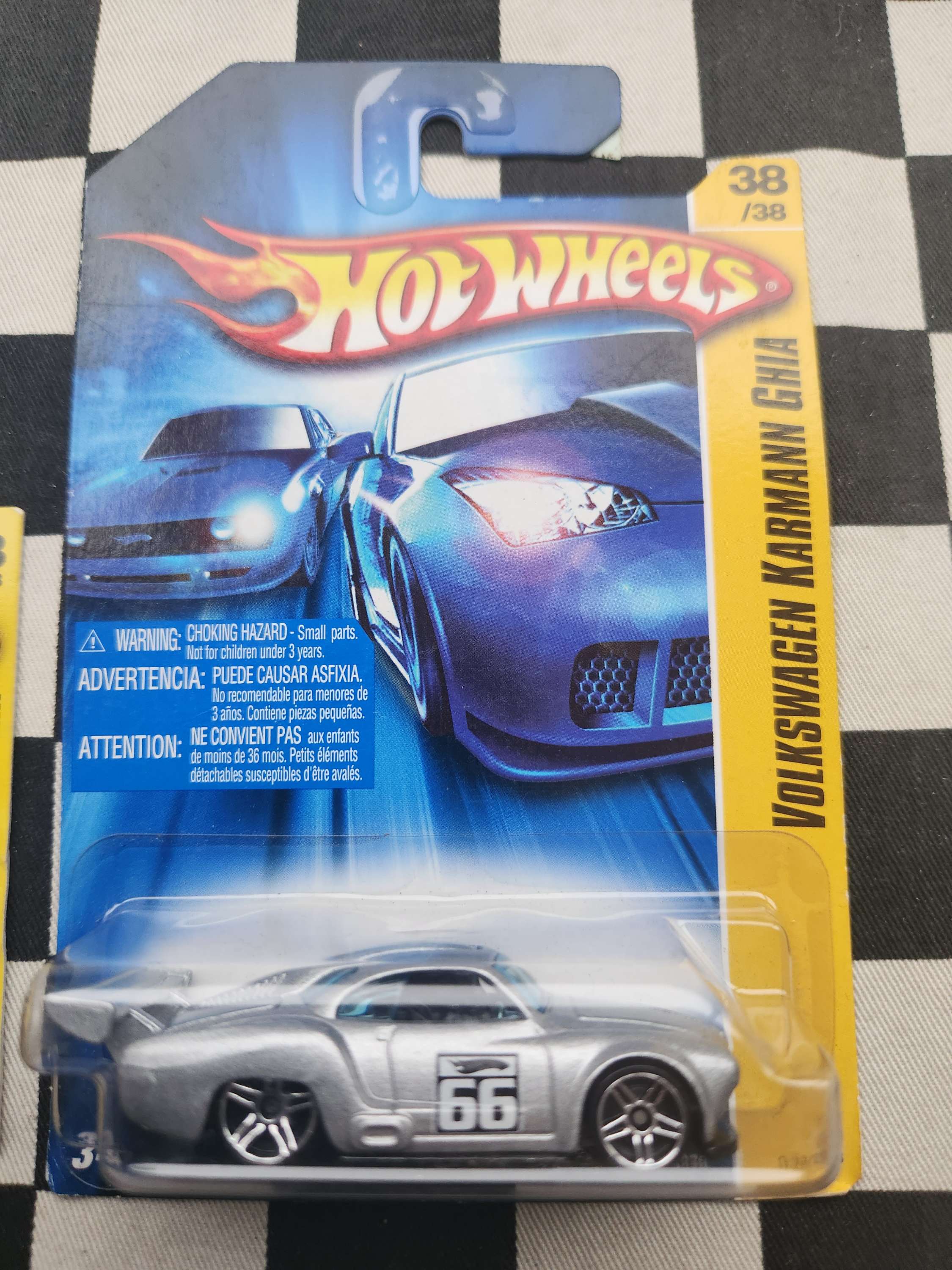 Hot Wheels 2006 First Edition Volkswagen Karman Ghia Silver VHTF