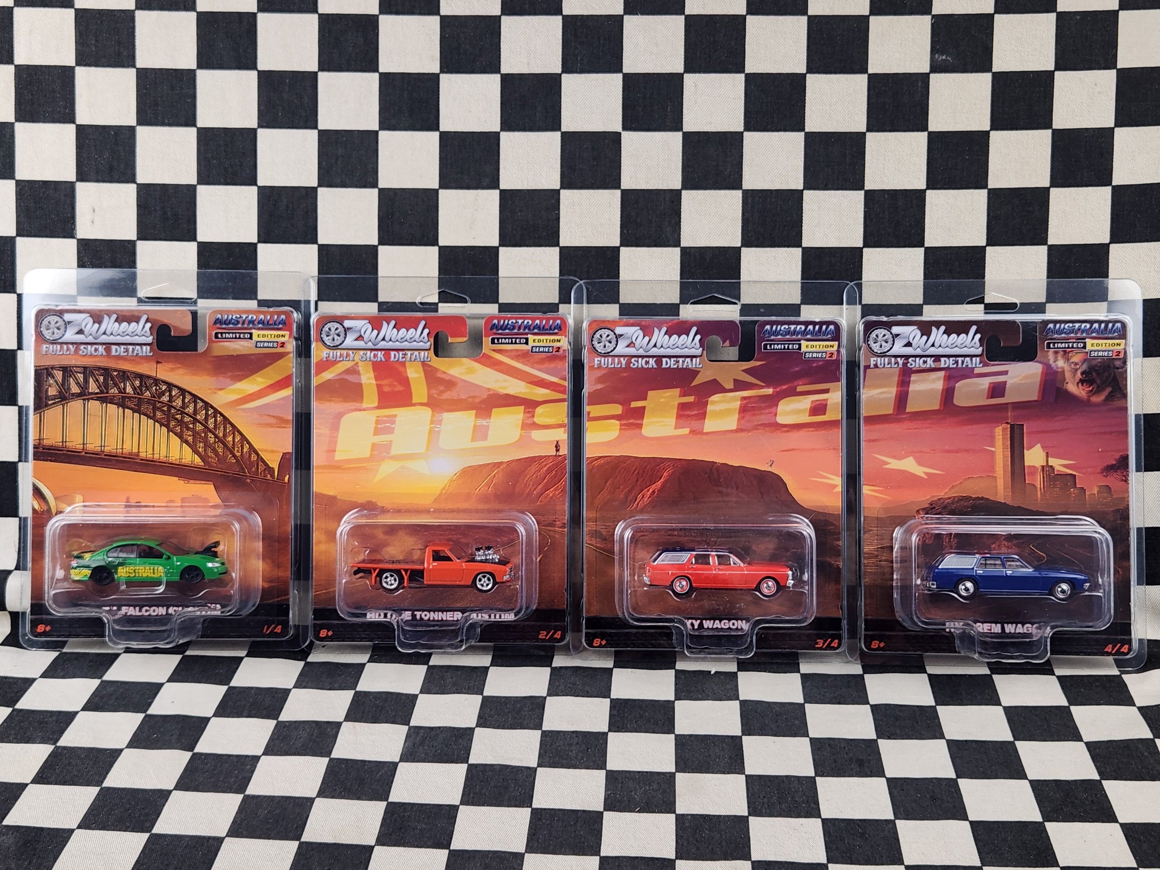 OZ Wheels FSD S2 Australia Series  Holden HQ One Tonner Prem XY Wagon BA Falcon