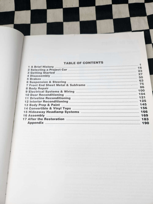 Camaro Restoration Handbook 1967-81 Camaro Hp Books