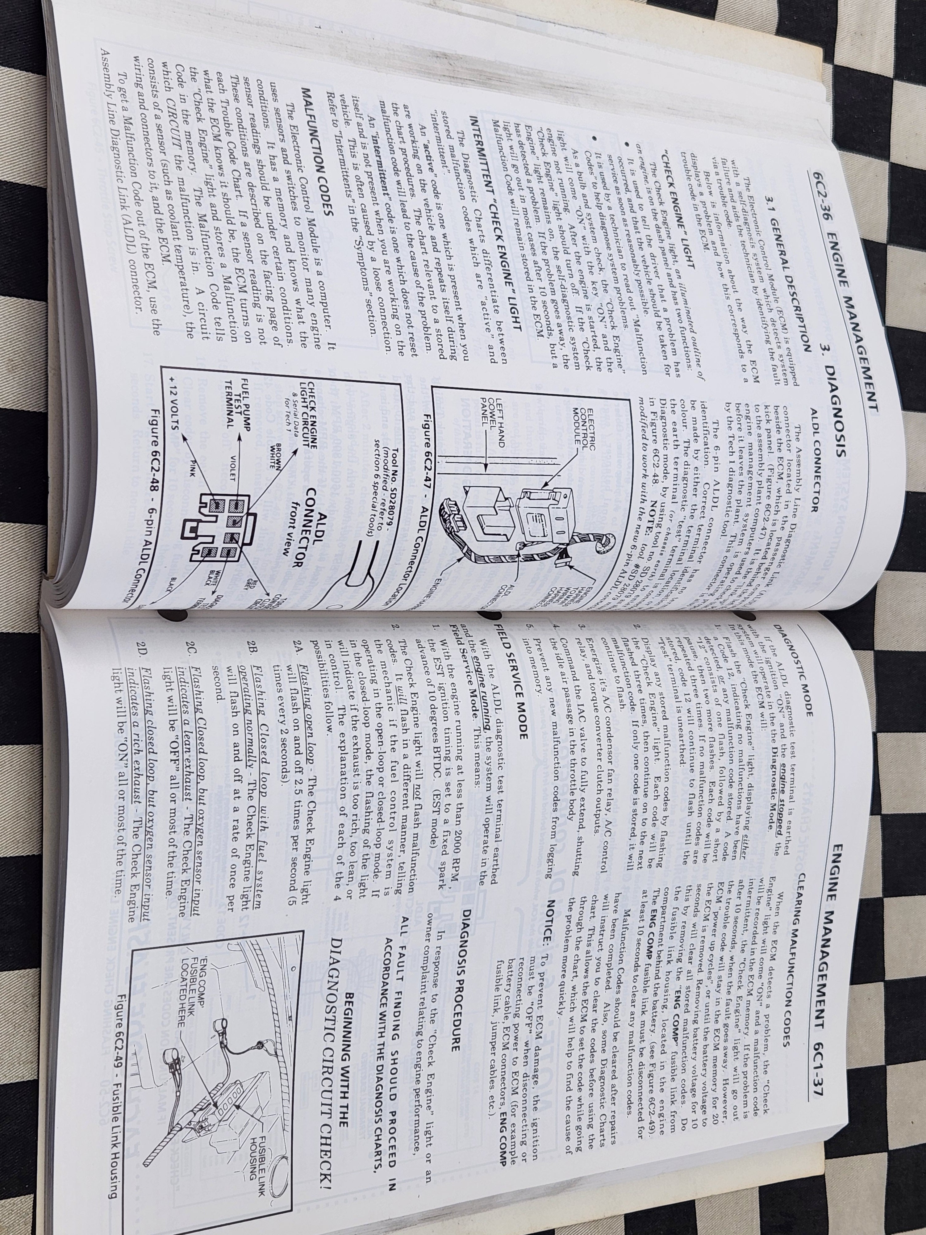 Genuine Holden Commodore VN Series 5.0 Litre PFI V8 Engine Manual Volume 4