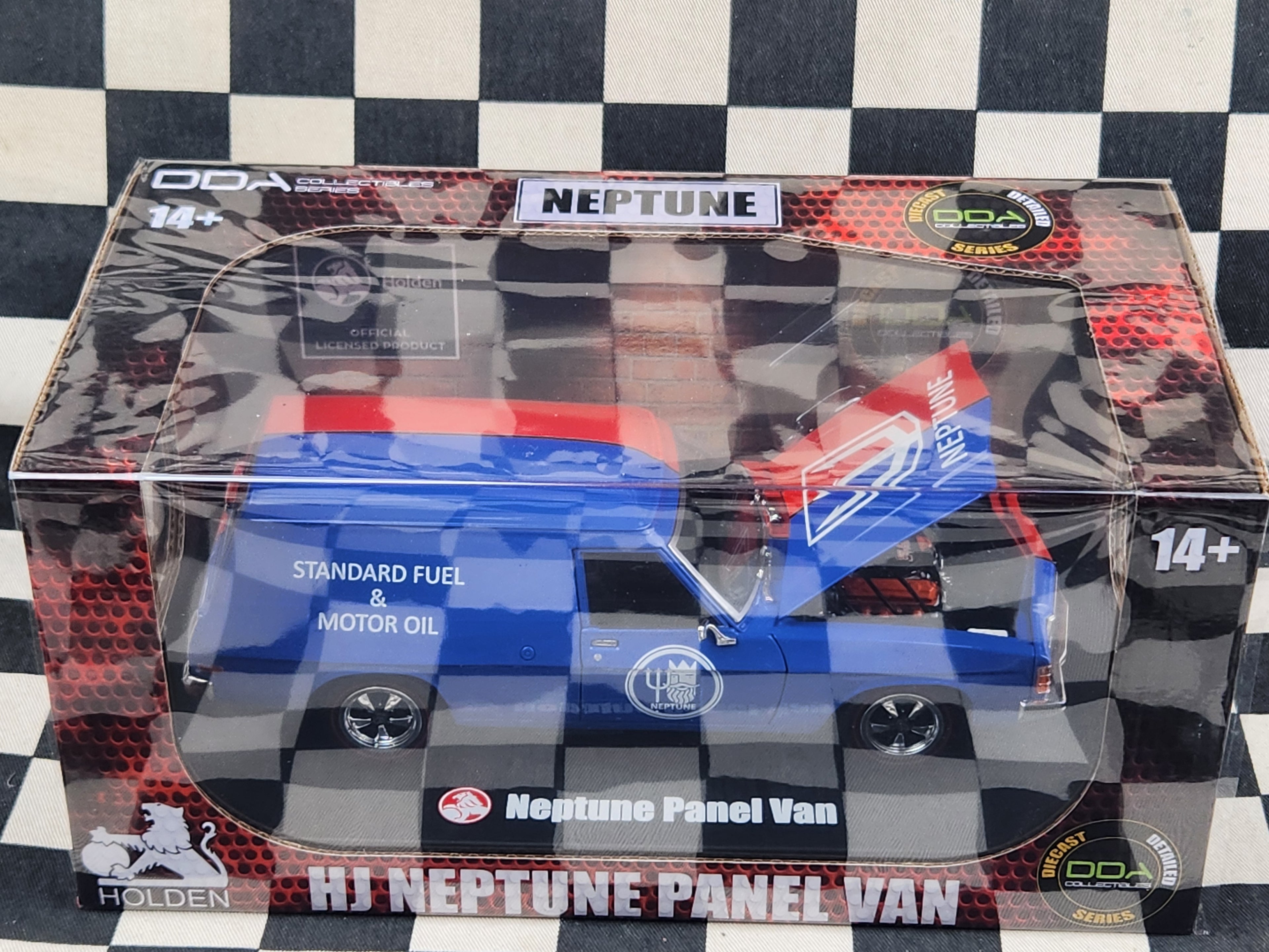 DDA Collectibles 1:24 Holden HJ Panel Van Neptune Fuel Detailed Series