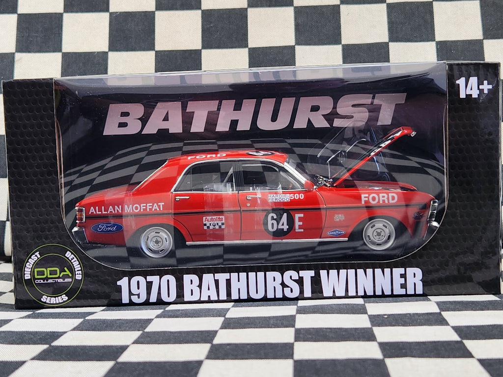 DDA 1:24 Allan Moffat 1970 Bathurst Winner 64E Ford Falcon XW GT HO Phase 3