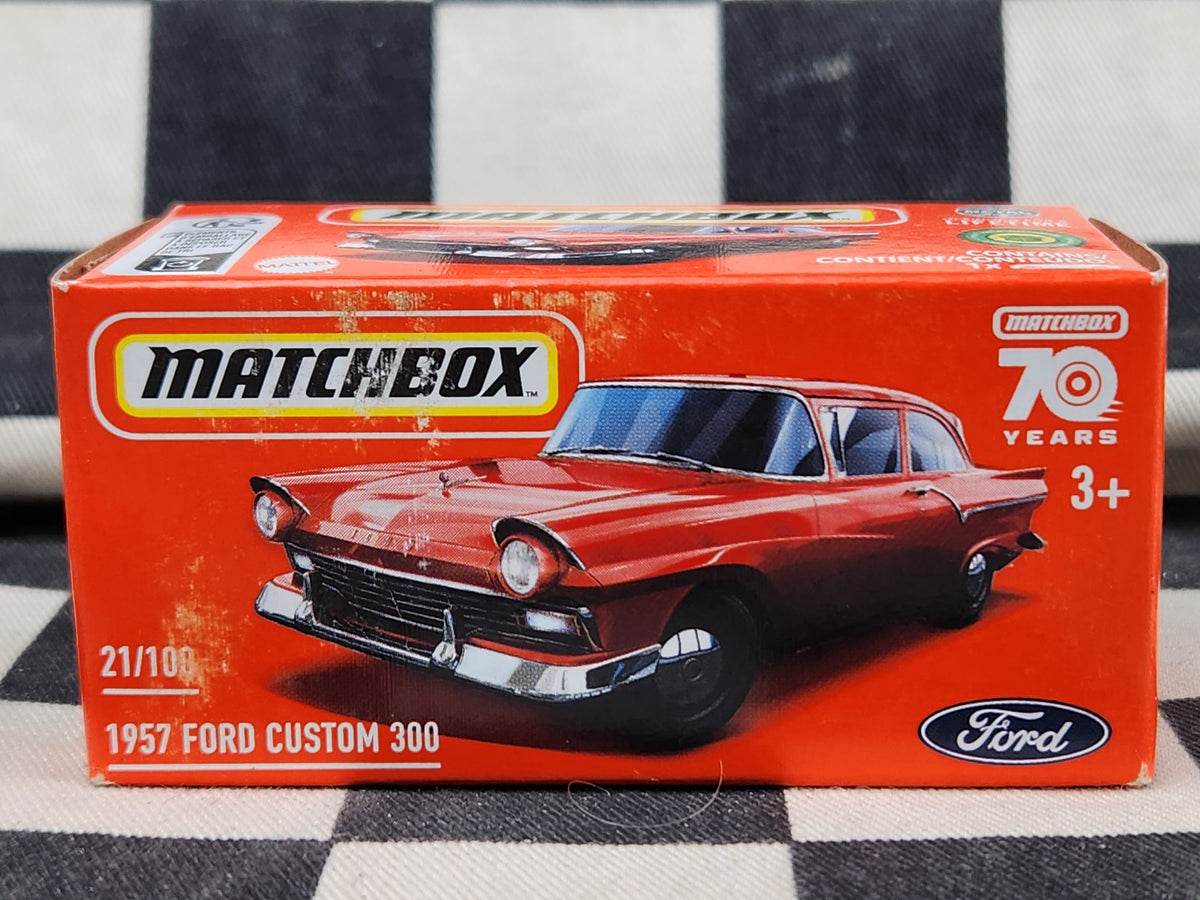 Matchbox Powergrab Ford Custom 300 Red