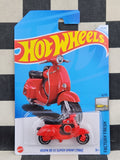 Hot Wheels 2024 Factory Fresh Vespa 90 Super Sprint 1966 Red