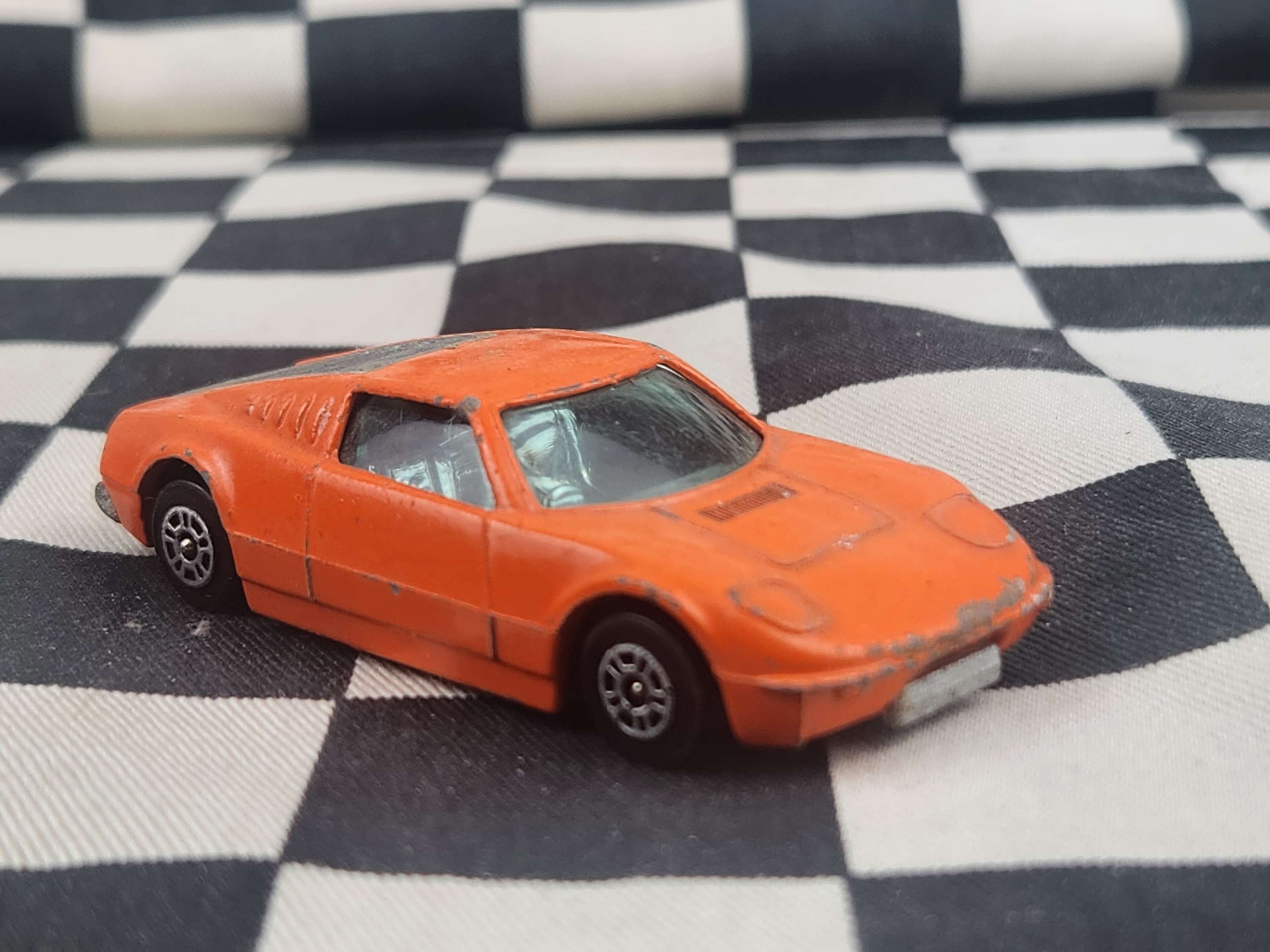 Vintage Loose Corgi Juniors Ford Gt70 Orange