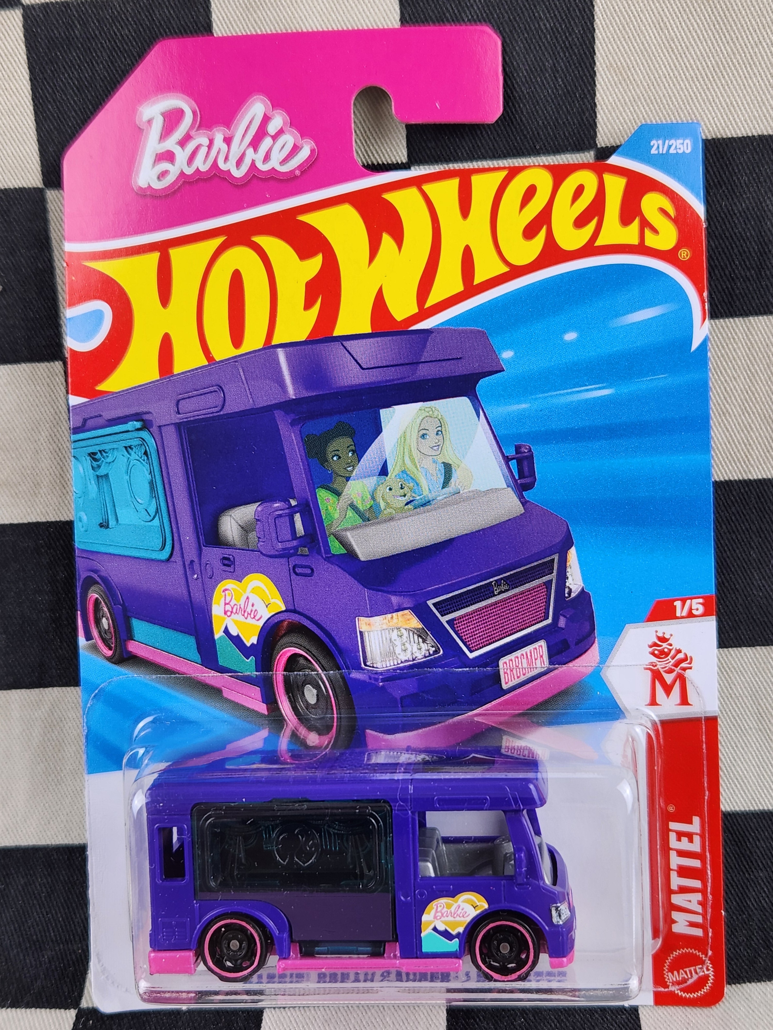 Hot Wheels 2026 Mattel Barbie Dream Camper Purple