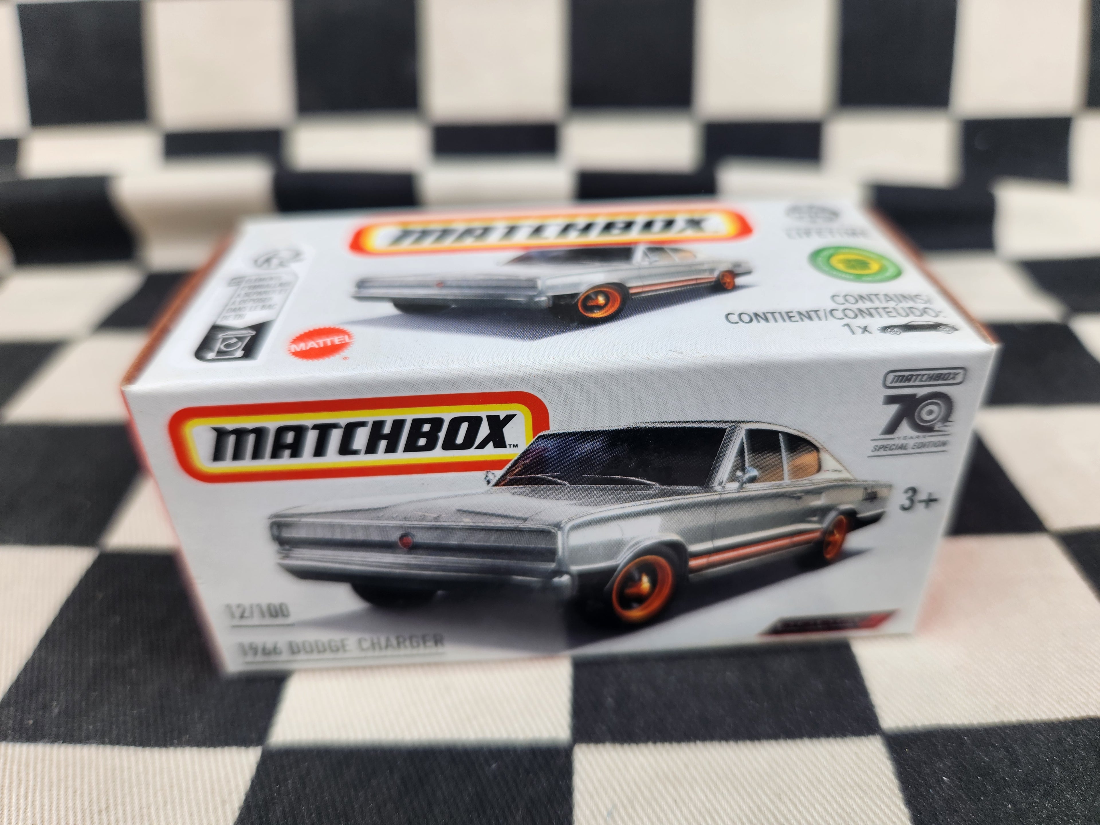 Matchbox Power Grab 1966 Dodge Charger