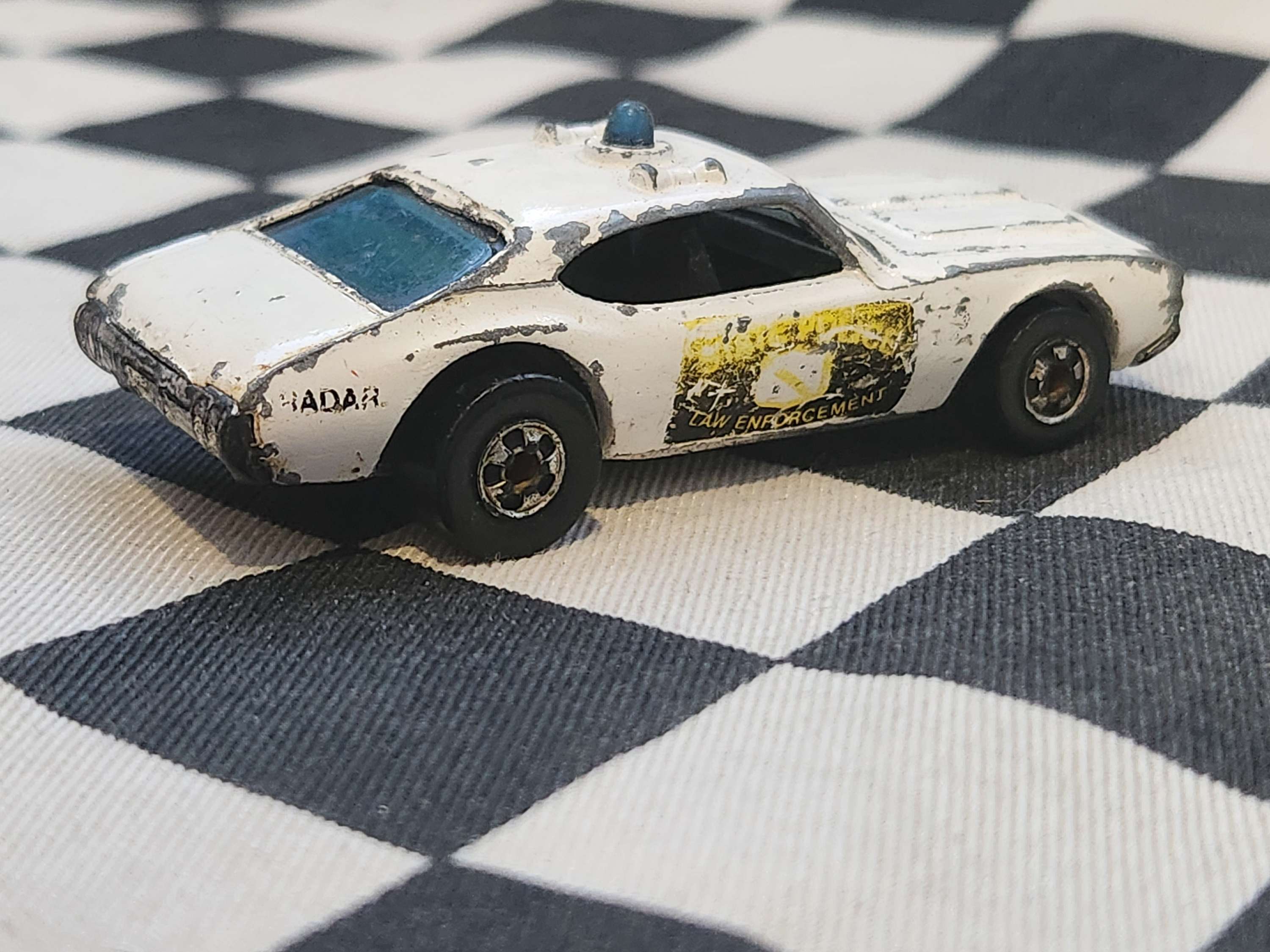 Vintage Loose Hot Wheels Blackwall Olds 442 Police Car