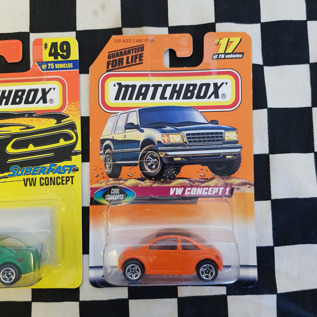 Matchbox Volkswagen Beetle VW Concept 1 CHOICE OF 2