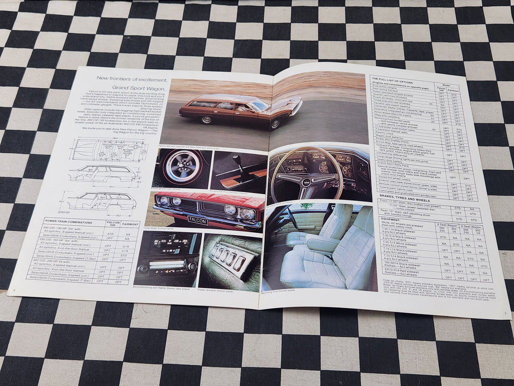XB Ford Falcon Wagon Sales Brochure