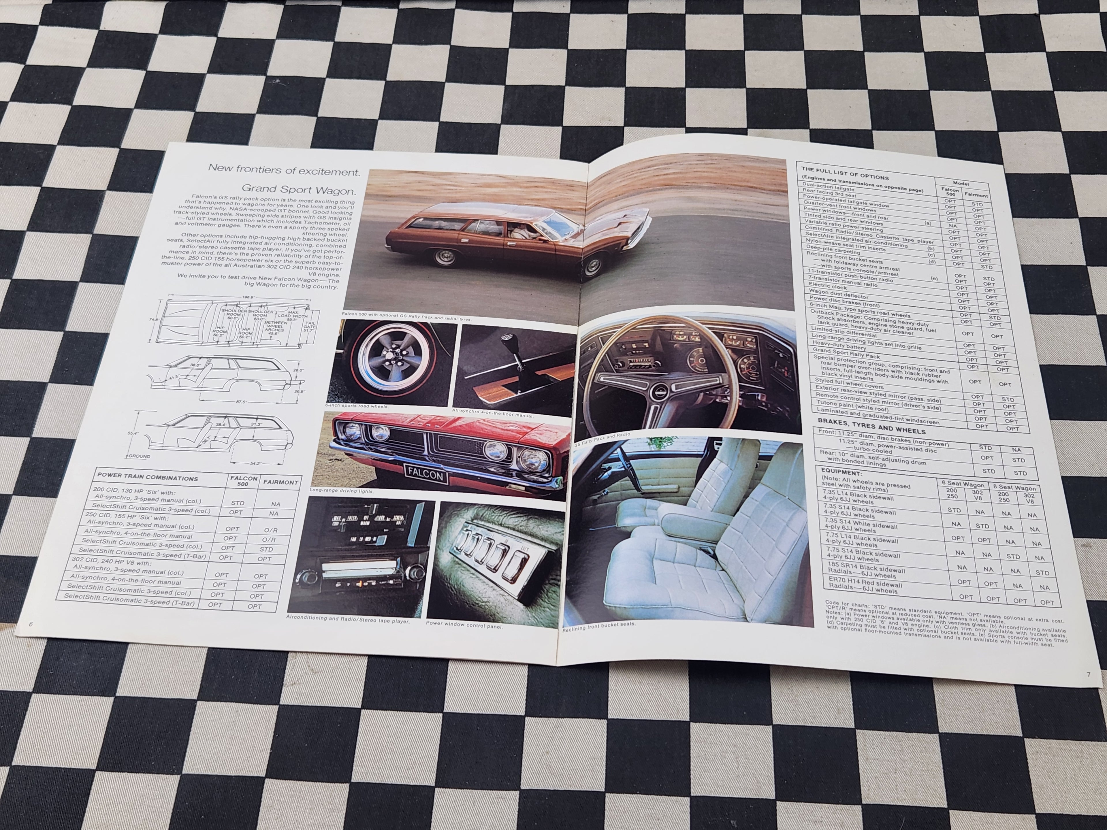 XB Ford Falcon Wagon Sales Brochure