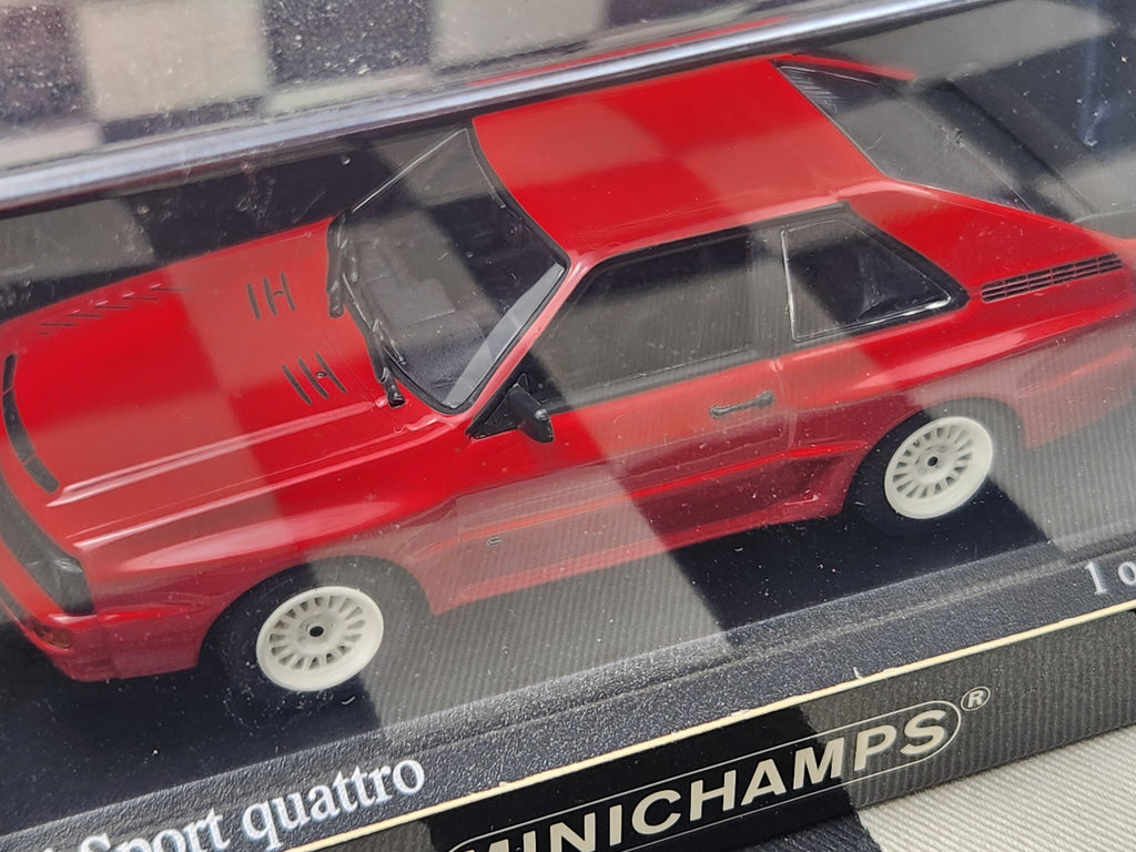 Minichamps 1:43 Audi Sport Quattro 1984 Red