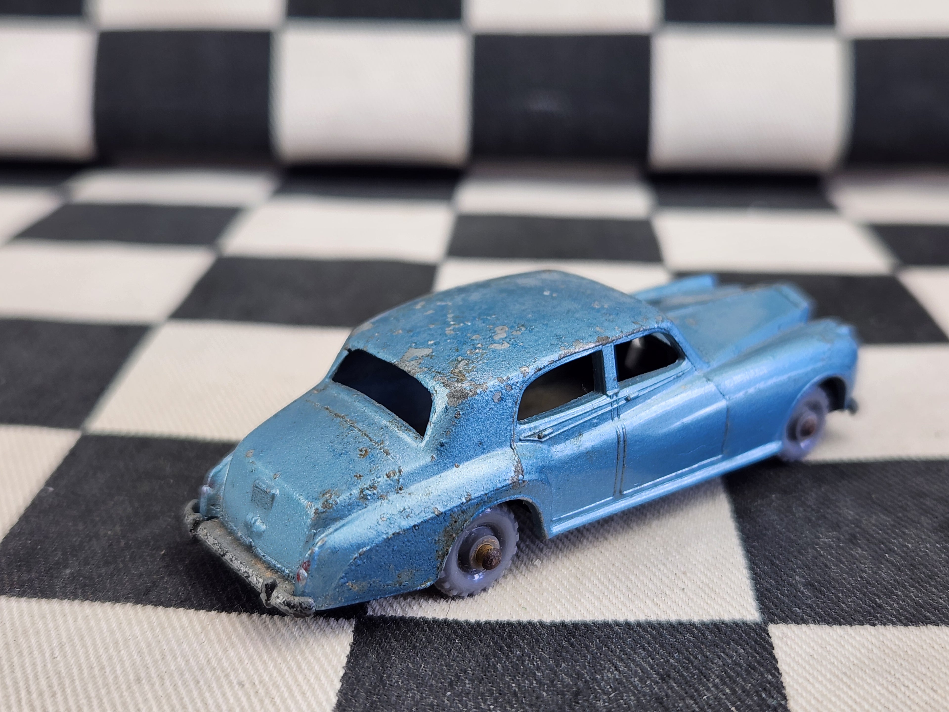 Vintage Loose Lesney Rolls Royce Silver Cloud Grey Wheel Variant