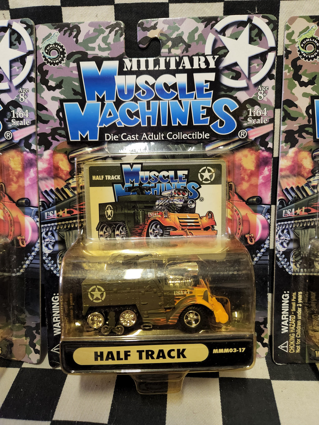 Military Muscle Machines Blown Sherman Tank 6x6 Track Half Track