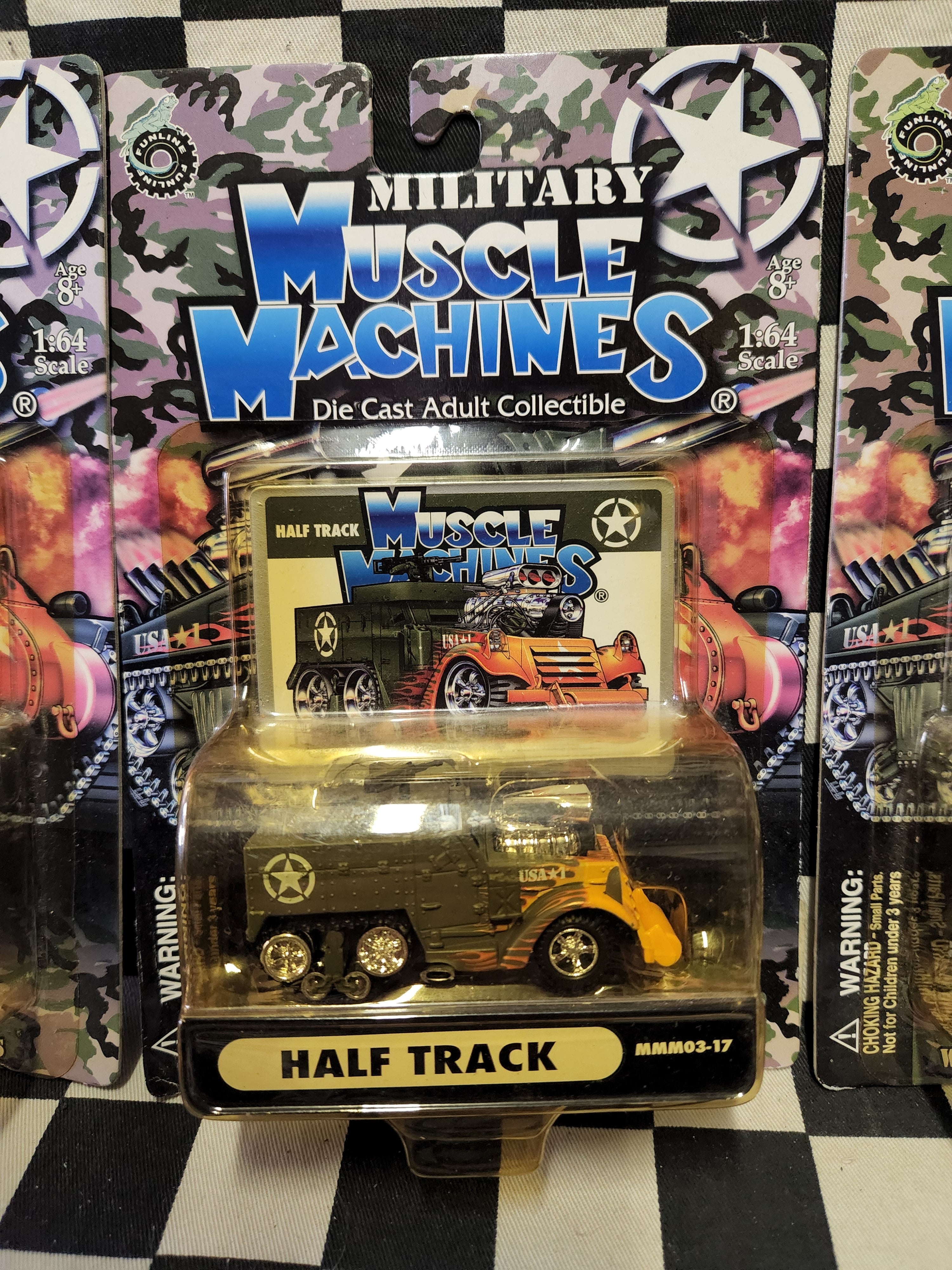 Military Muscle Machines Blown Sherman Tank 6x6 Track Half Track