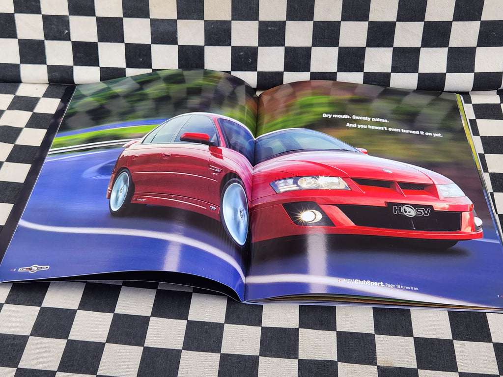 HSV Holden Commodore VE 2005 FULL RANGE 36 Page Sales Brochure