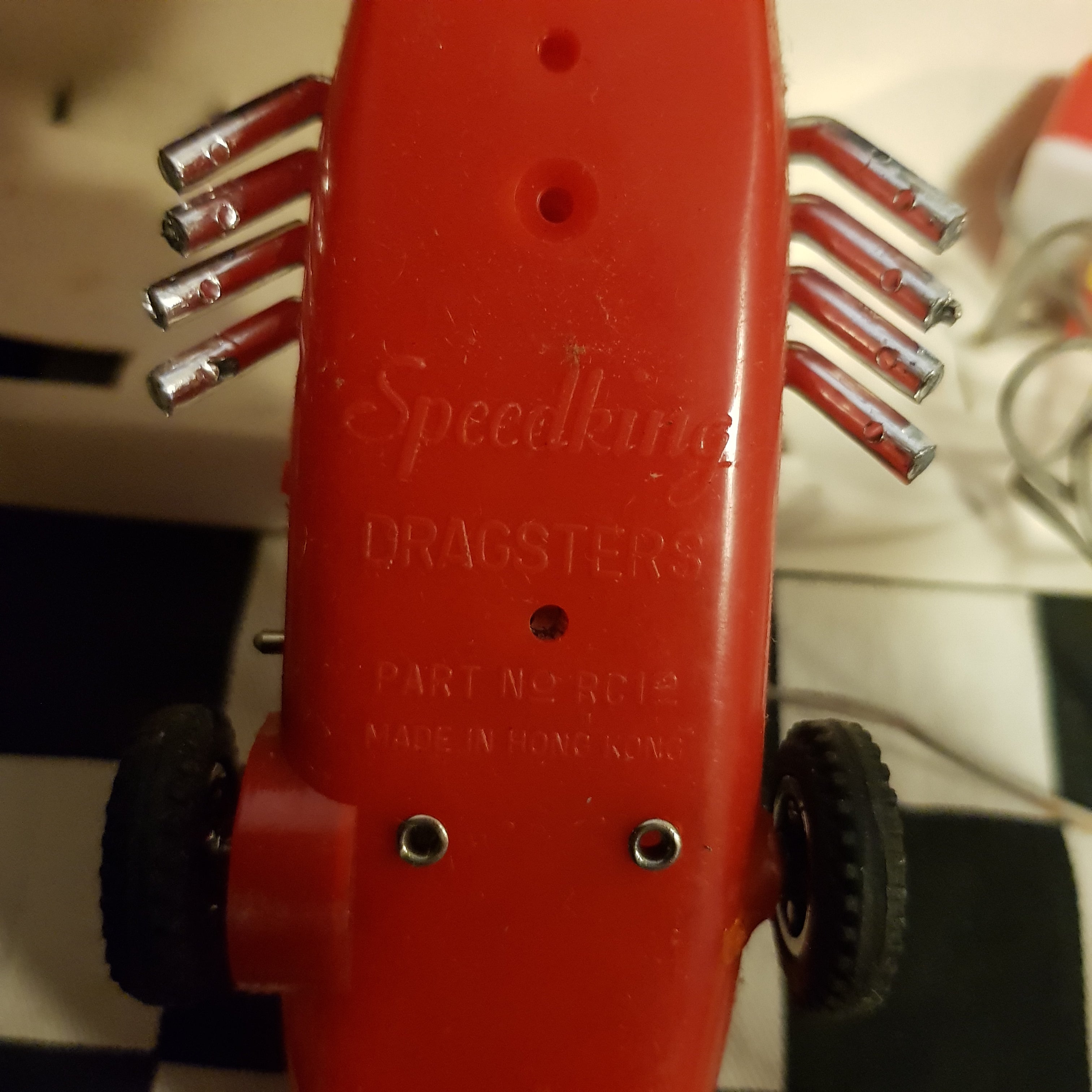 Rare Early 1960s Speed King Remote Control Front Engine Dragster