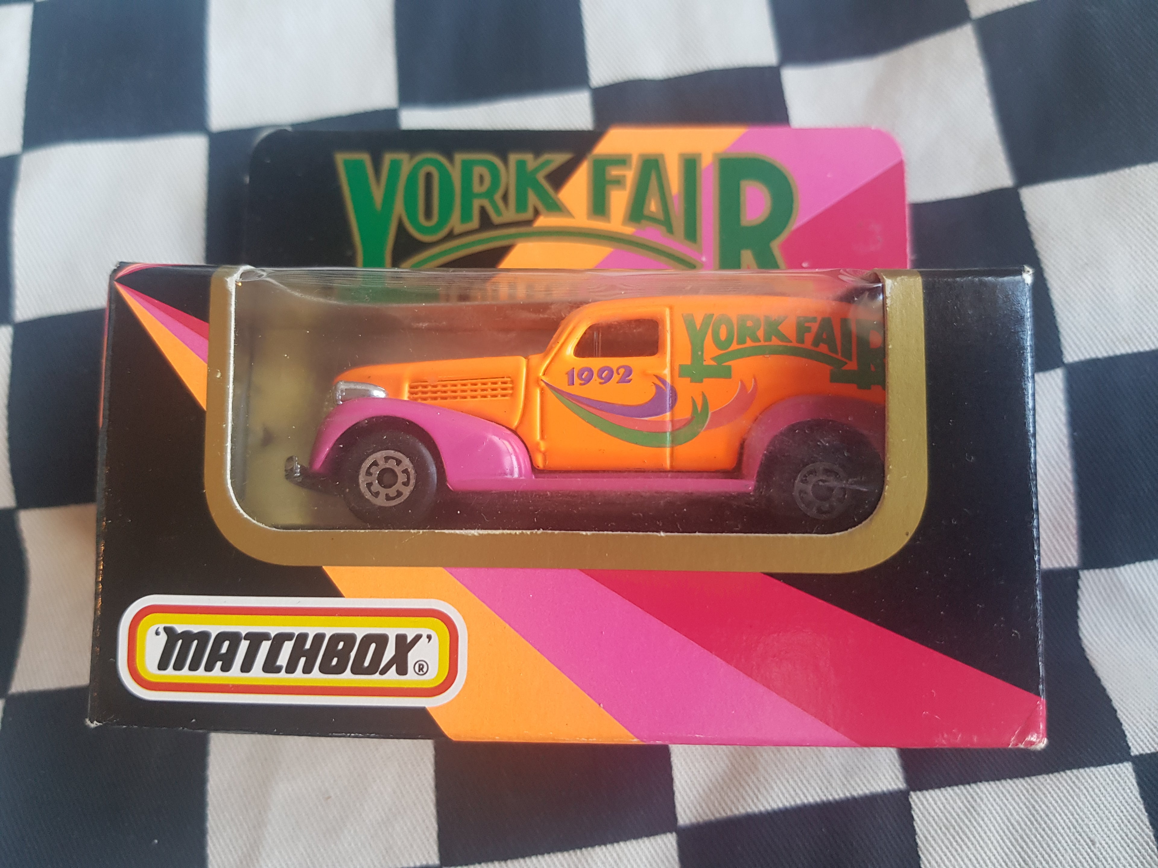 Matchbox Boxed  1992 York Fair Chevy Sedan Delivery