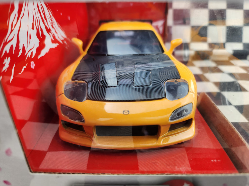 Jada 1/24 JDM Tuners 1993 Mazda RX7 Diecast Model Car