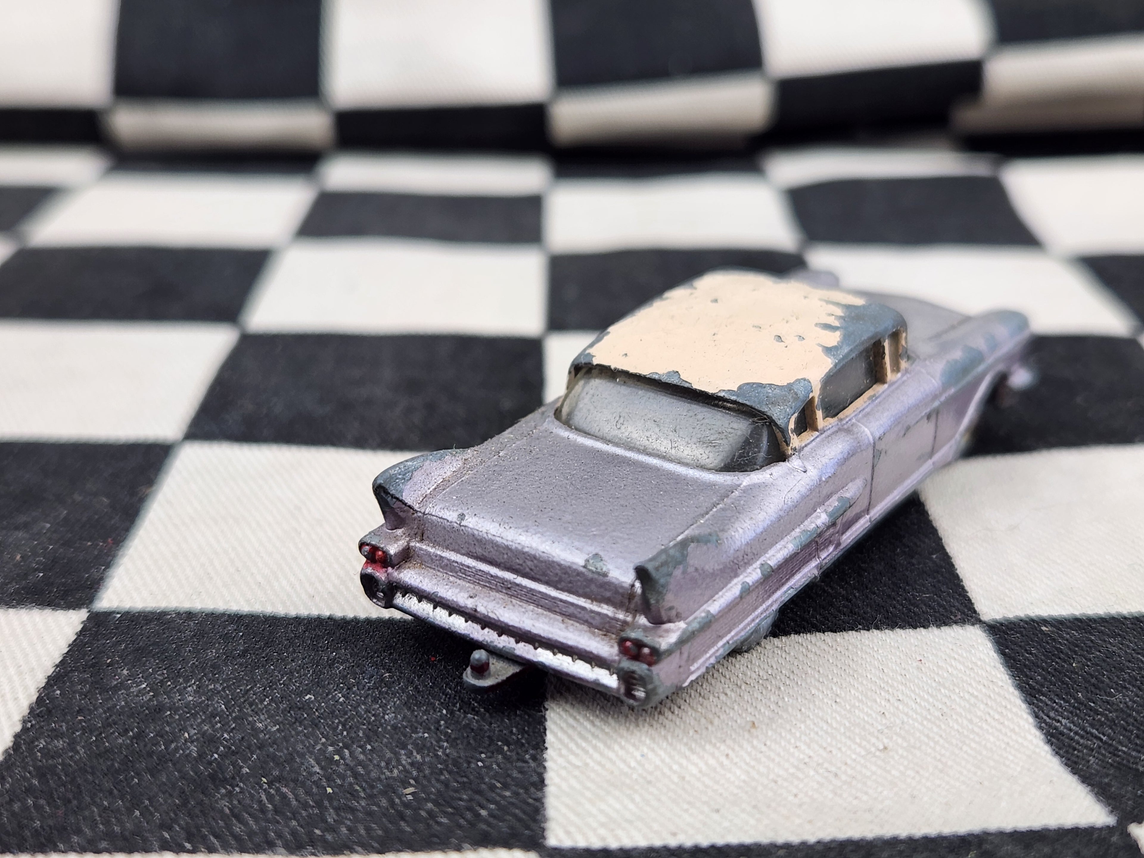 Vintage Loose Matchbox Lesney Cadillac Sixty Special MAROON BASE VARIATION