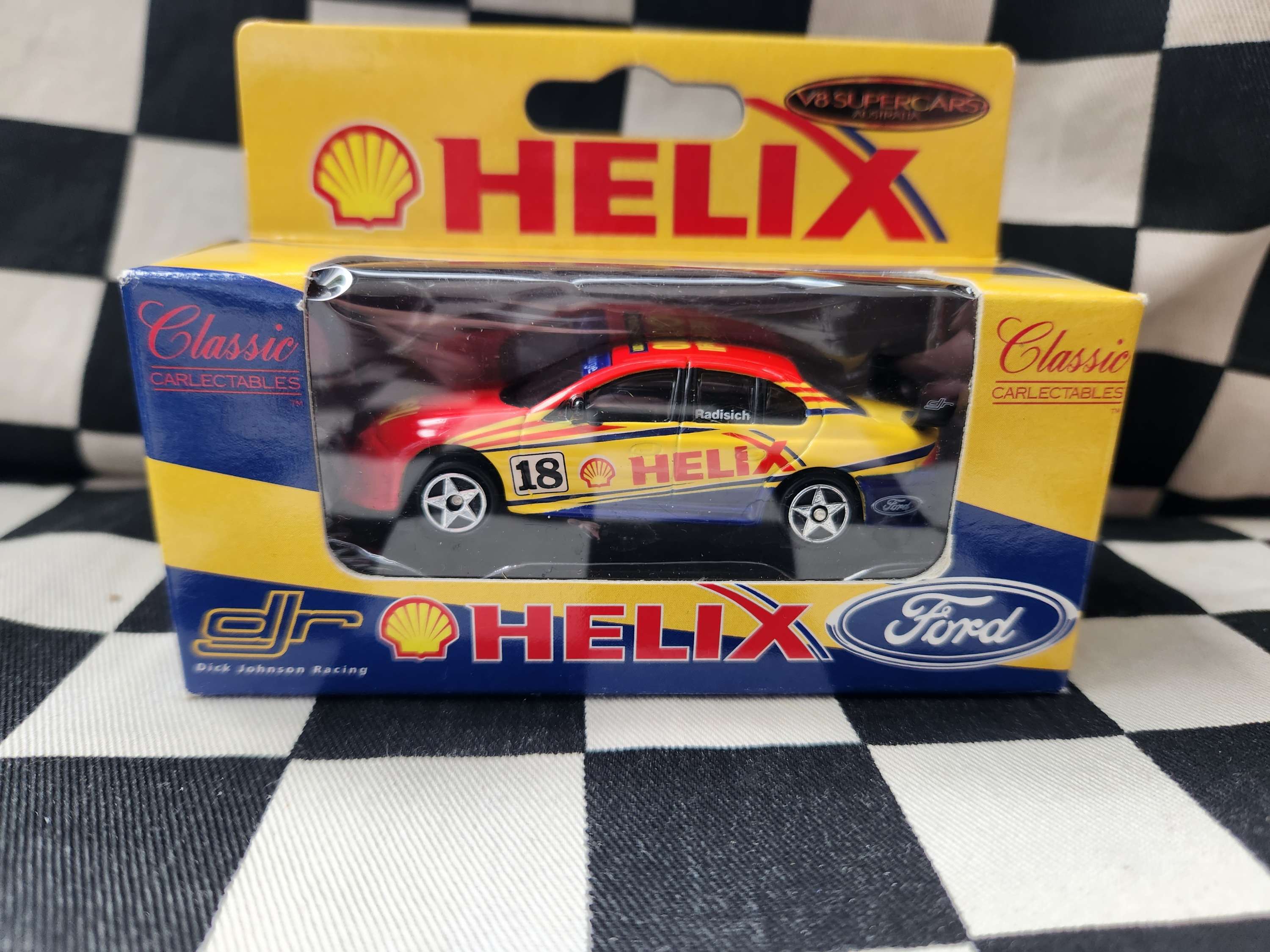 Classic Carlectables 1/64 Paul Radisich Shell Helix Racing Falcon