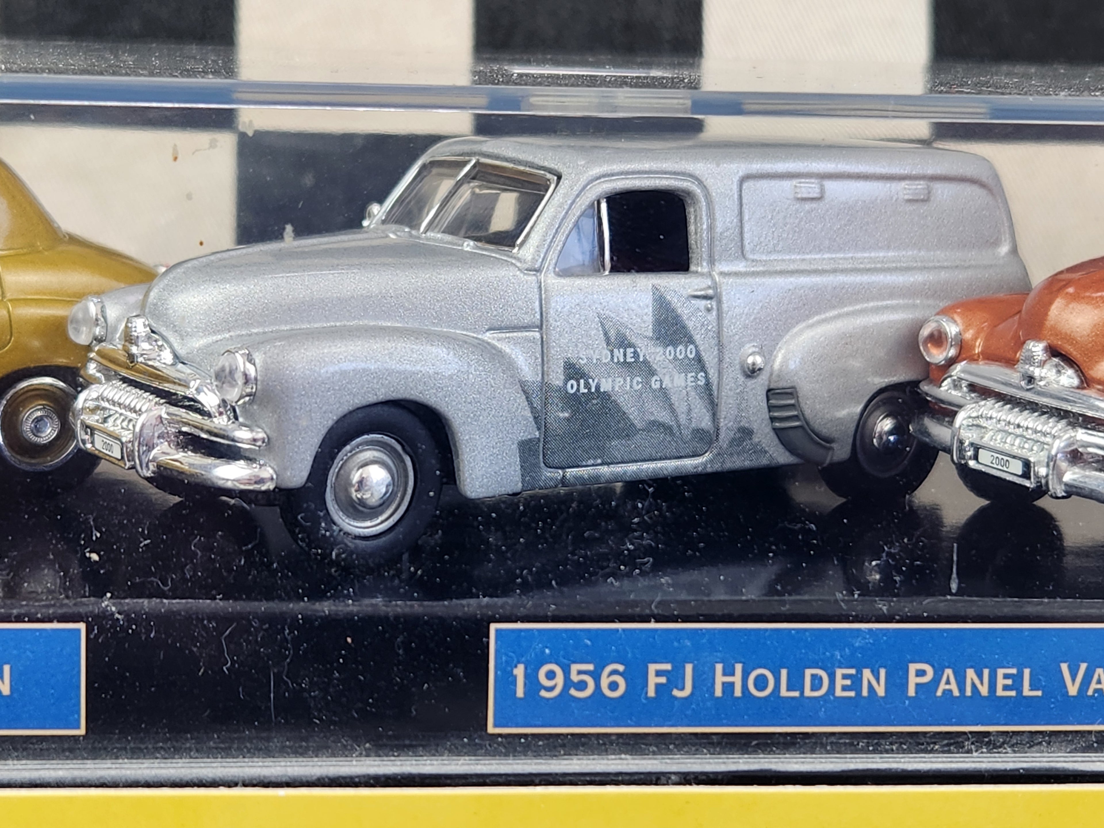 Matchbox 1/43  Sydney 2000 Olympics FJ Holden Set 3 Ute Van Sedan