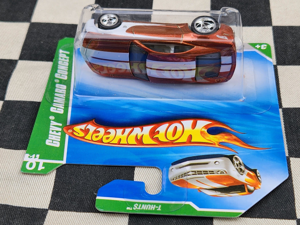 Hot Wheels 2010 SUPER TREASURE HUNT Chevy Camaro Concept Short Card