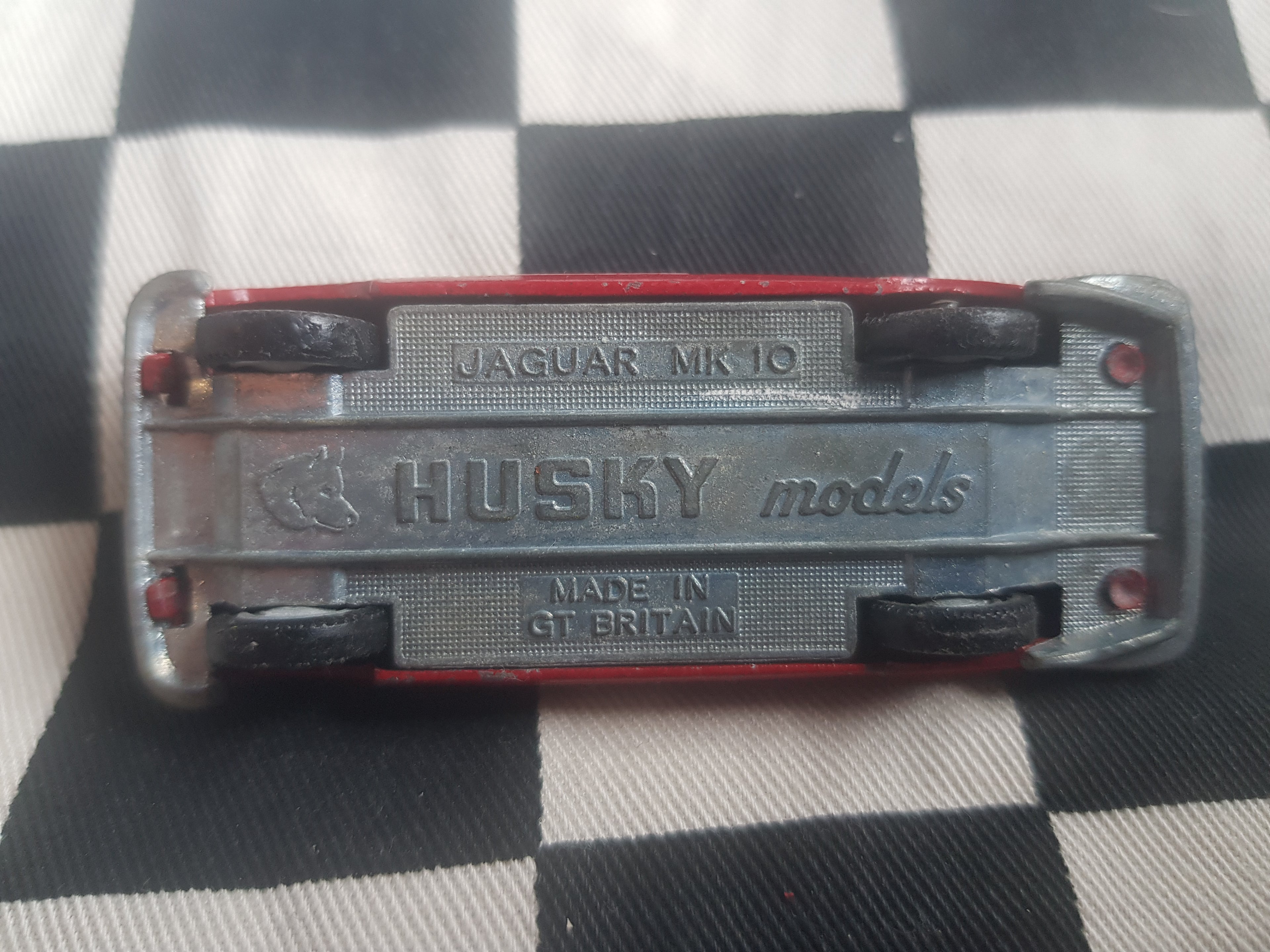 Vintage Loose Husky Jaguar Mk 10 Fire Chief