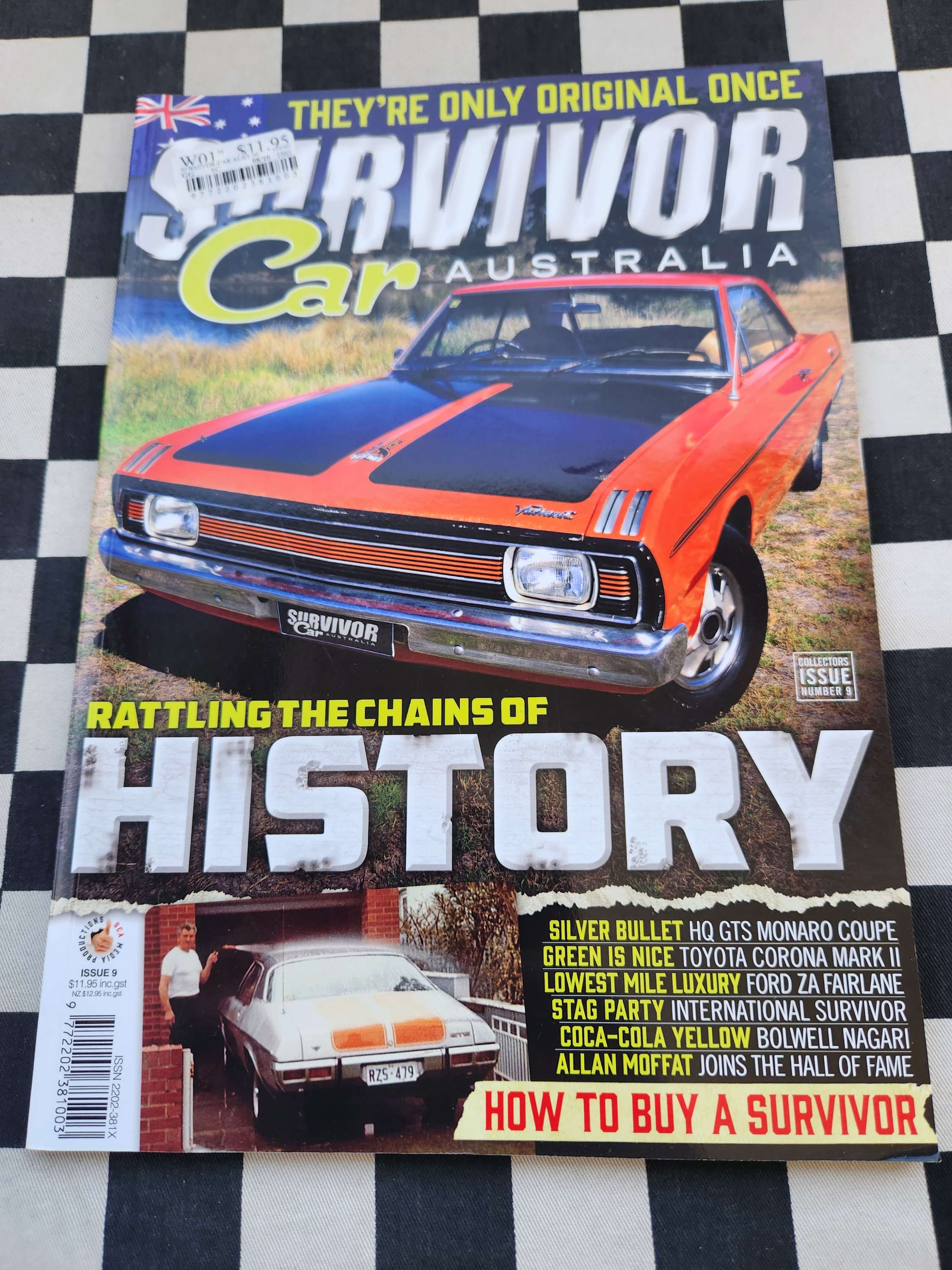 Survivor Car Australia Magazine #9 Valiant Pacer HQ GTS ZA Fairlane XB Hardtop
